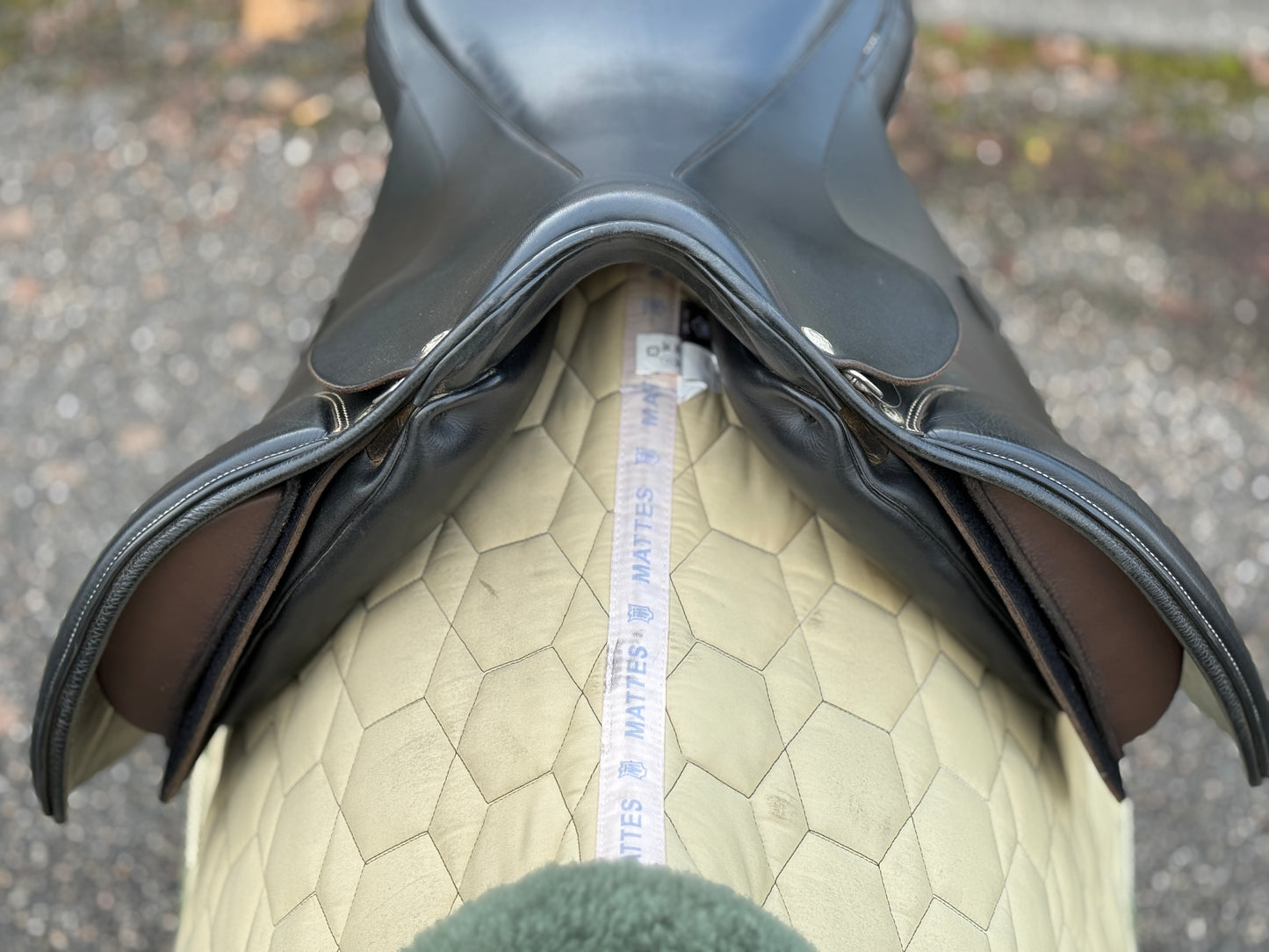 #255 Sommer Opus Vielseitigkeitssattel VSD 18 Zoll schwarz H7