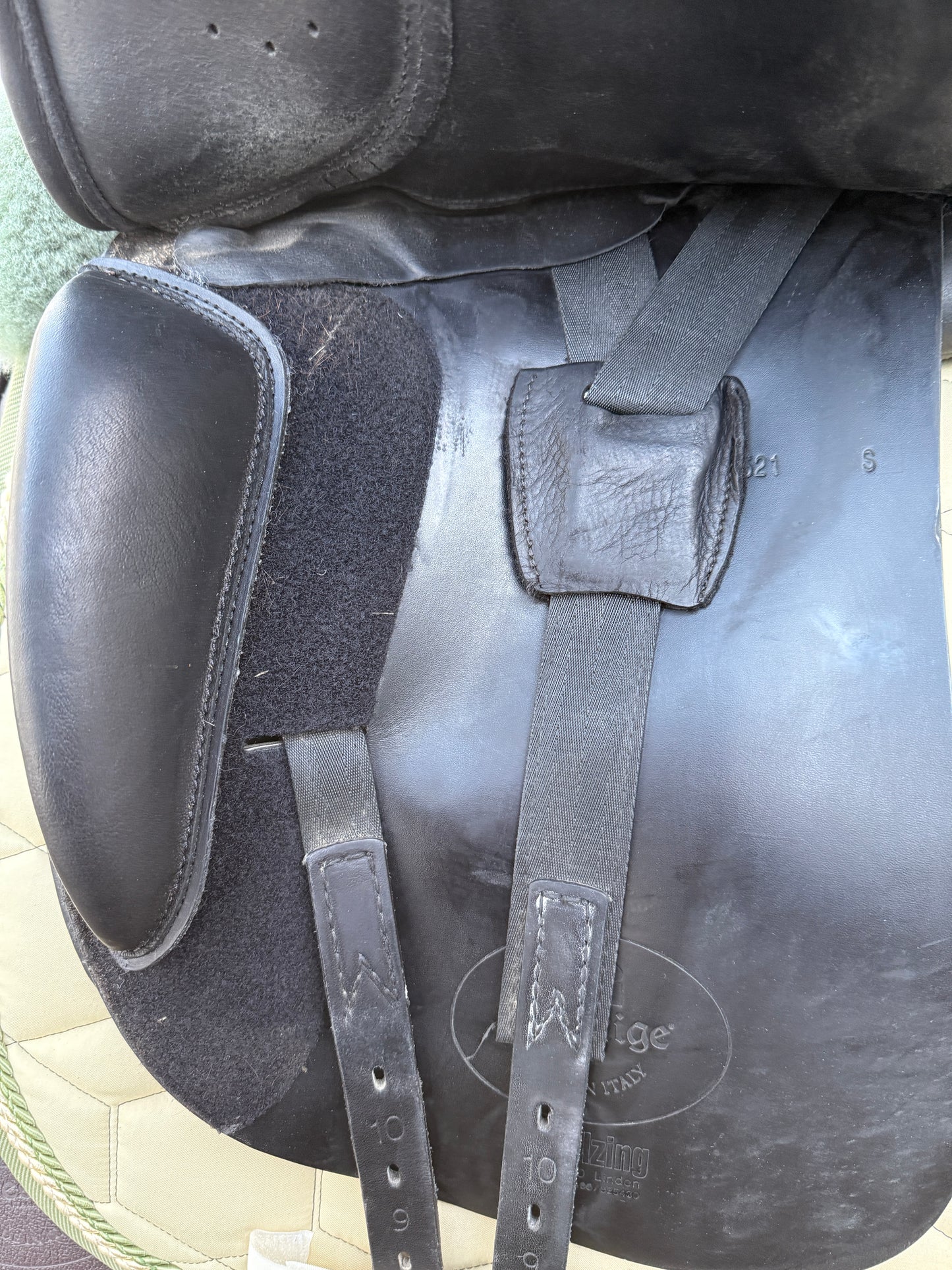 #227 Euroriding Emilio Dressursattel doubliert 18 Zoll 31 aus 2021