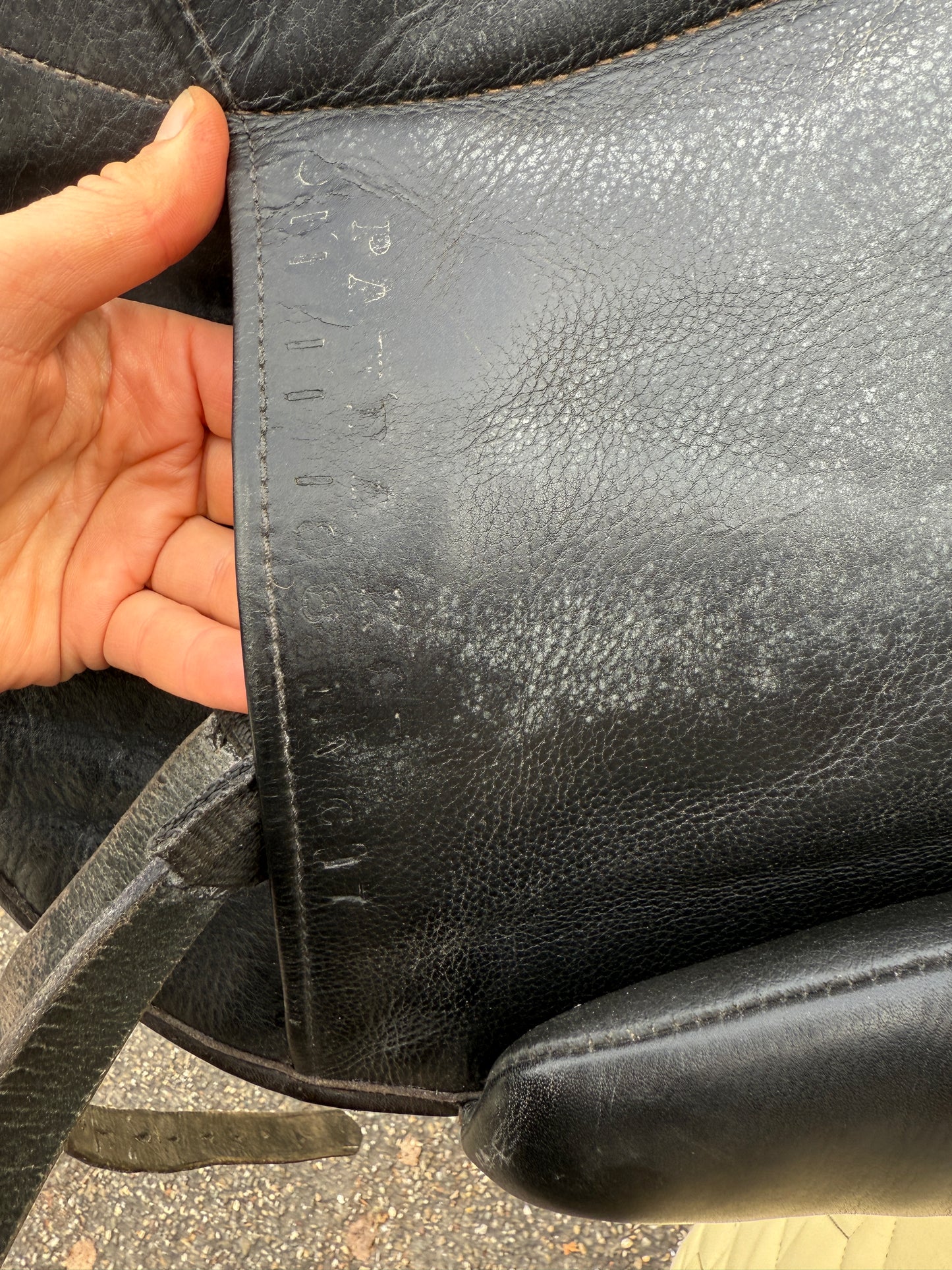 #249 Fichtbauer Paura KCR Dressursattel Monoblatt 17 Zoll Kammerweite C