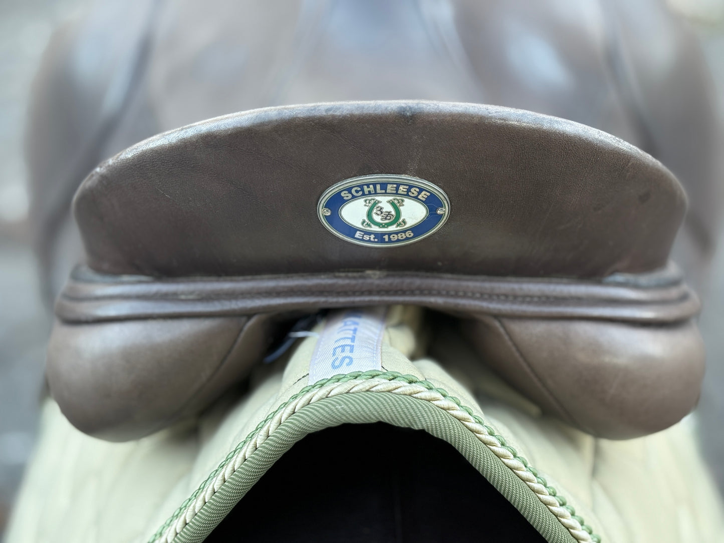 #261 Schleese Remonte VS-Sattel 17,5 Zoll braun