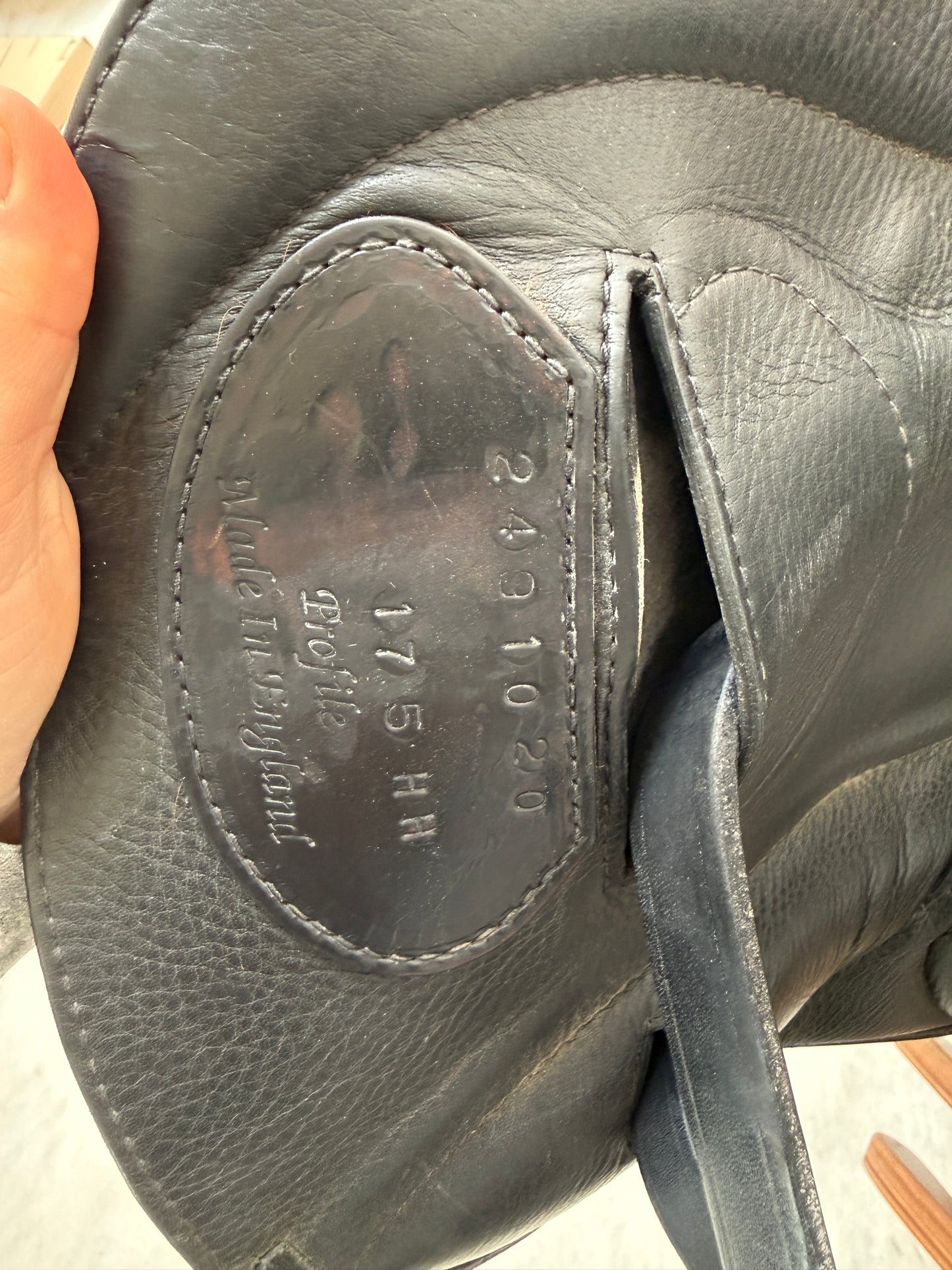 Patrick Saddlery Dressursattel 17,5 Zoll Monoblatt wie Custom - breit & hoher Rist