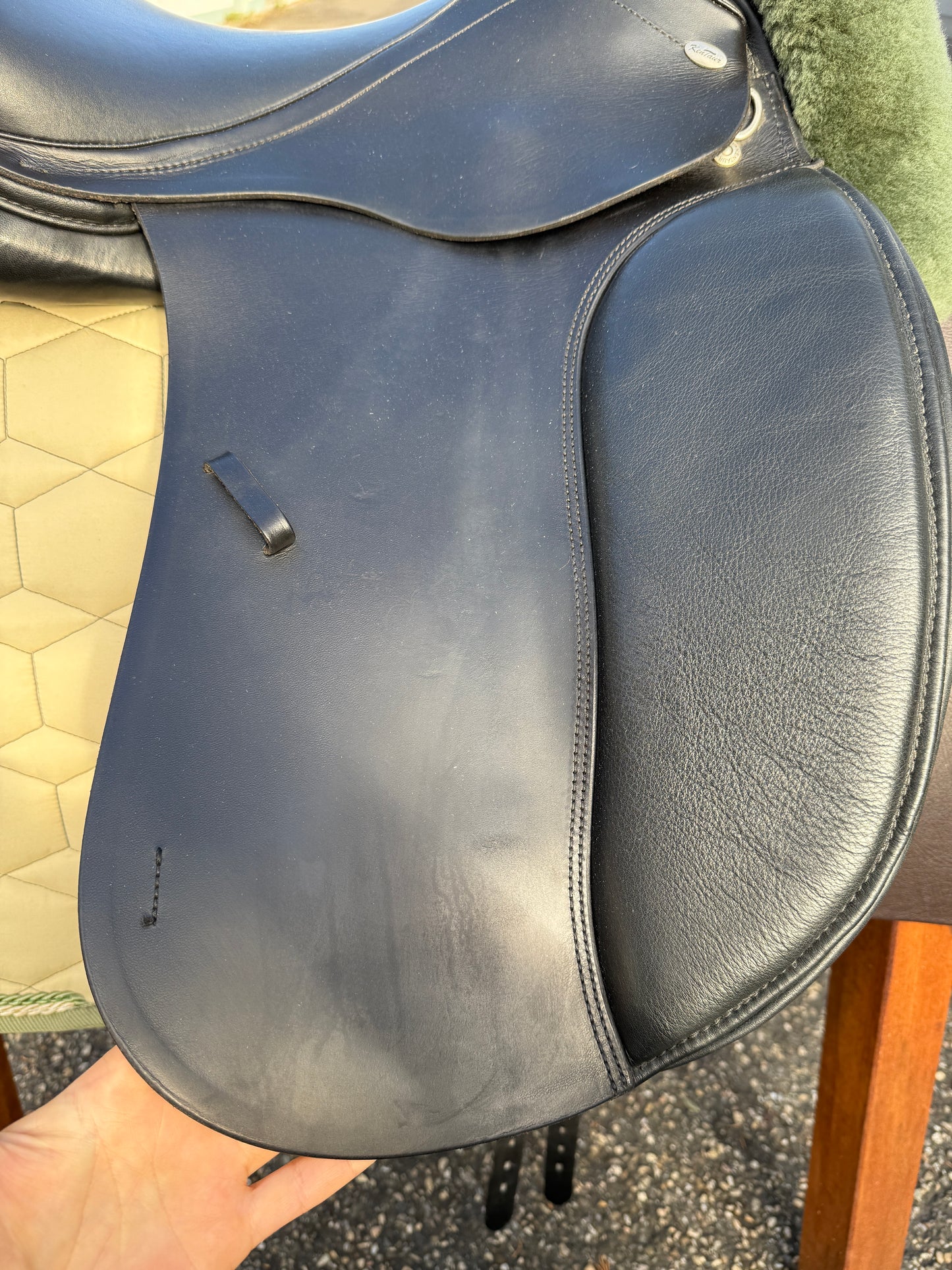 #K173 Kentaur Ithaka Dressursattel 17 Zoll Fit 3 neuwertig