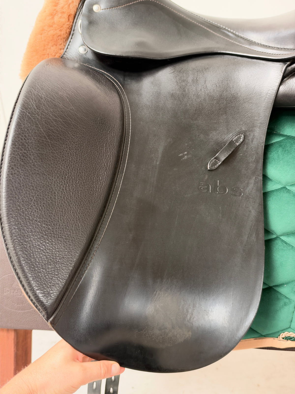 Passier ABS Dressursattel 18 Zoll schwarz Lifterkissen