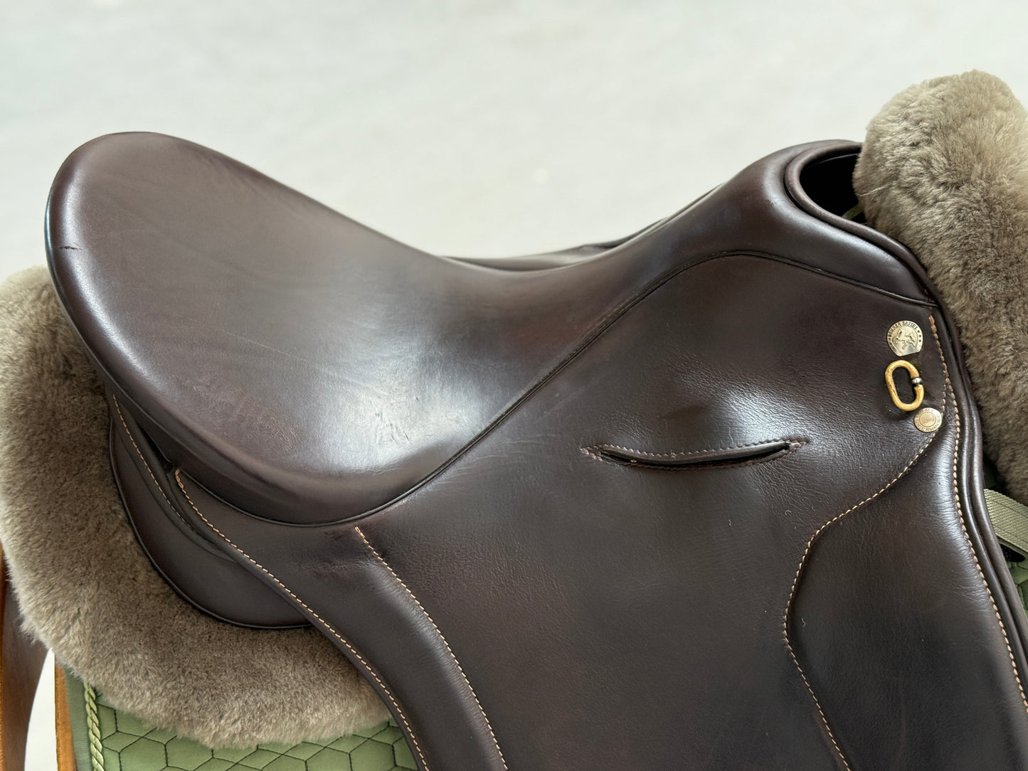 Sommer Minos Dressursattel Working Equitation 17,5 Zoll braun