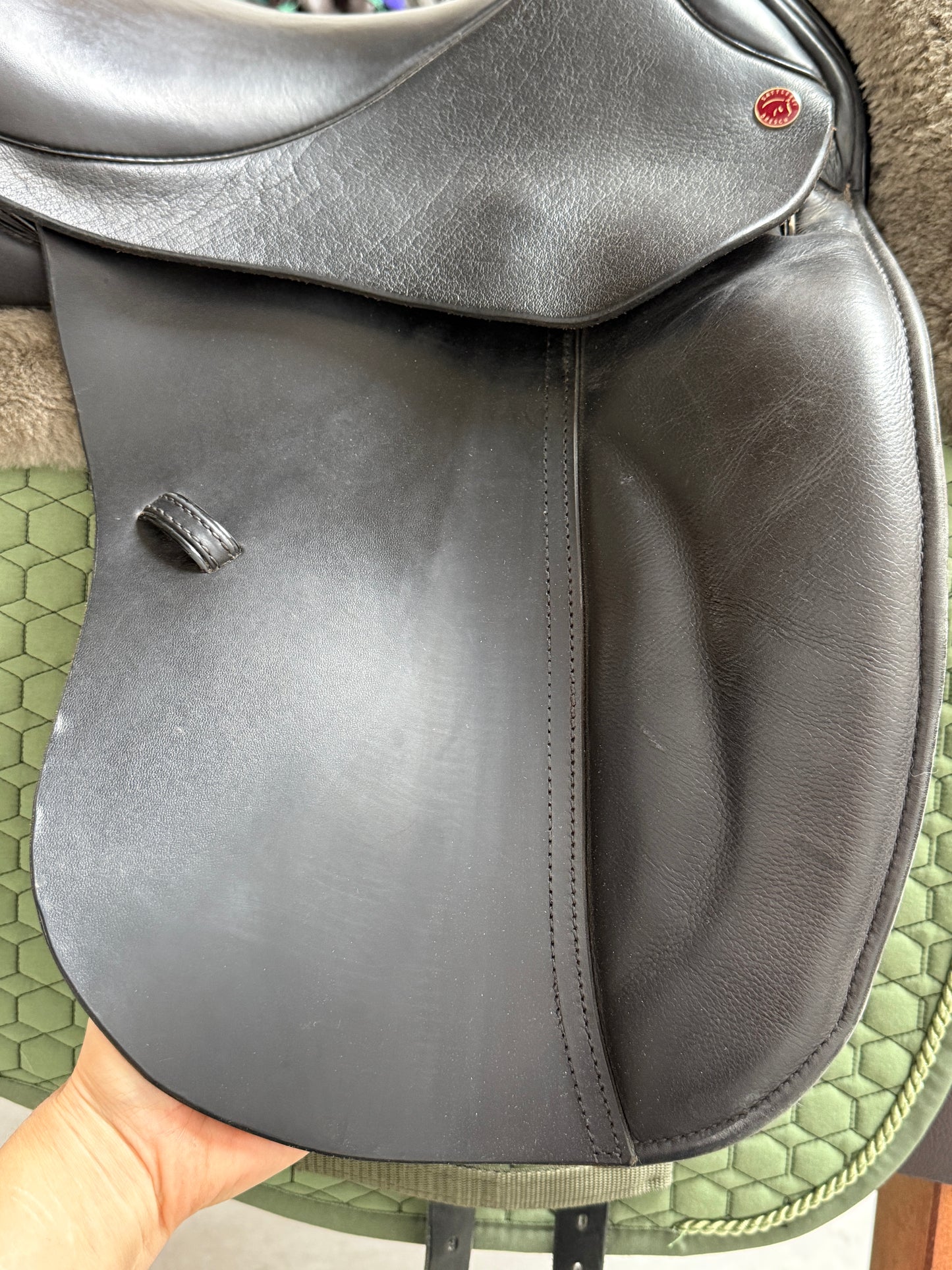 Dresch Tristan Dressursattel Klettpausche 17 Zoll aus 2023