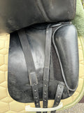 #K12 Prestige Top Dressage Dressursattel 17 Zoll 33