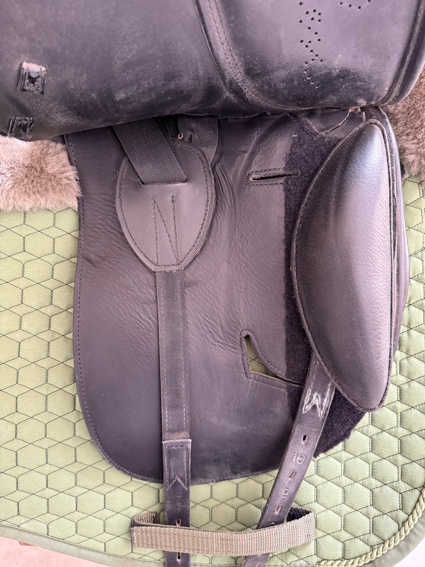 Prestige X Helen Dressursattel 16 Zoll 34 Klettpauschen