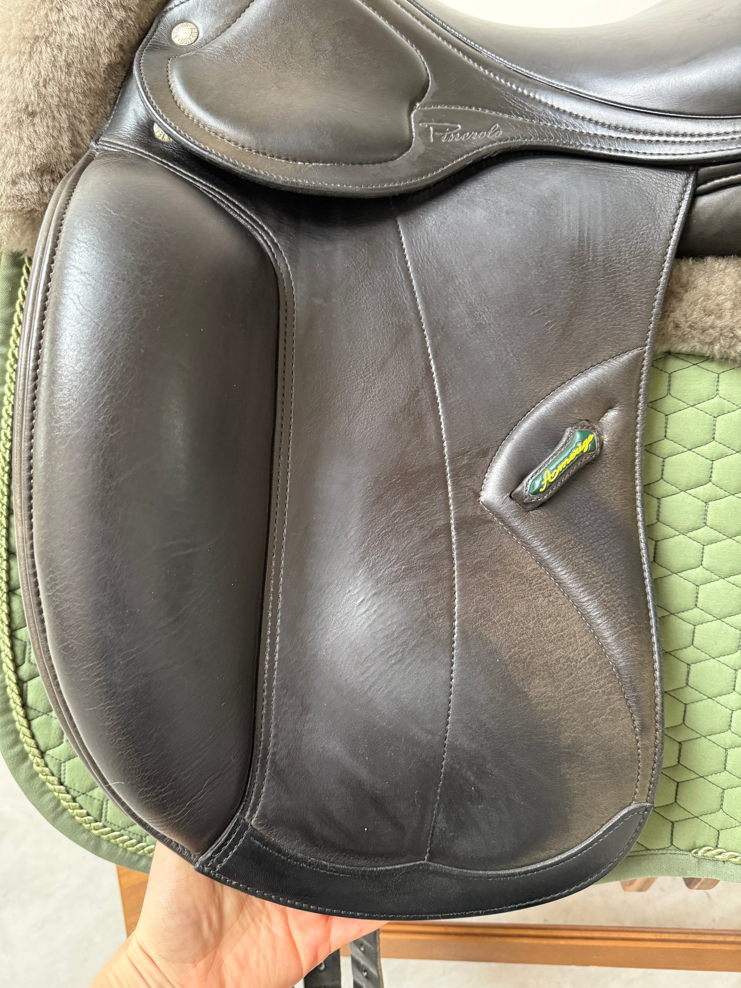 Amerigo Pasubio Pinerolo Dressursattel 17,5 Zoll aus 2020