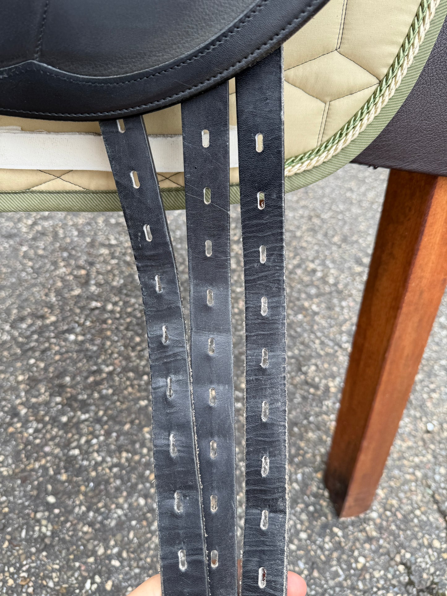 #175 Amerigo Cervia II Pinerolo Dressursattel 17,5 Zoll +1