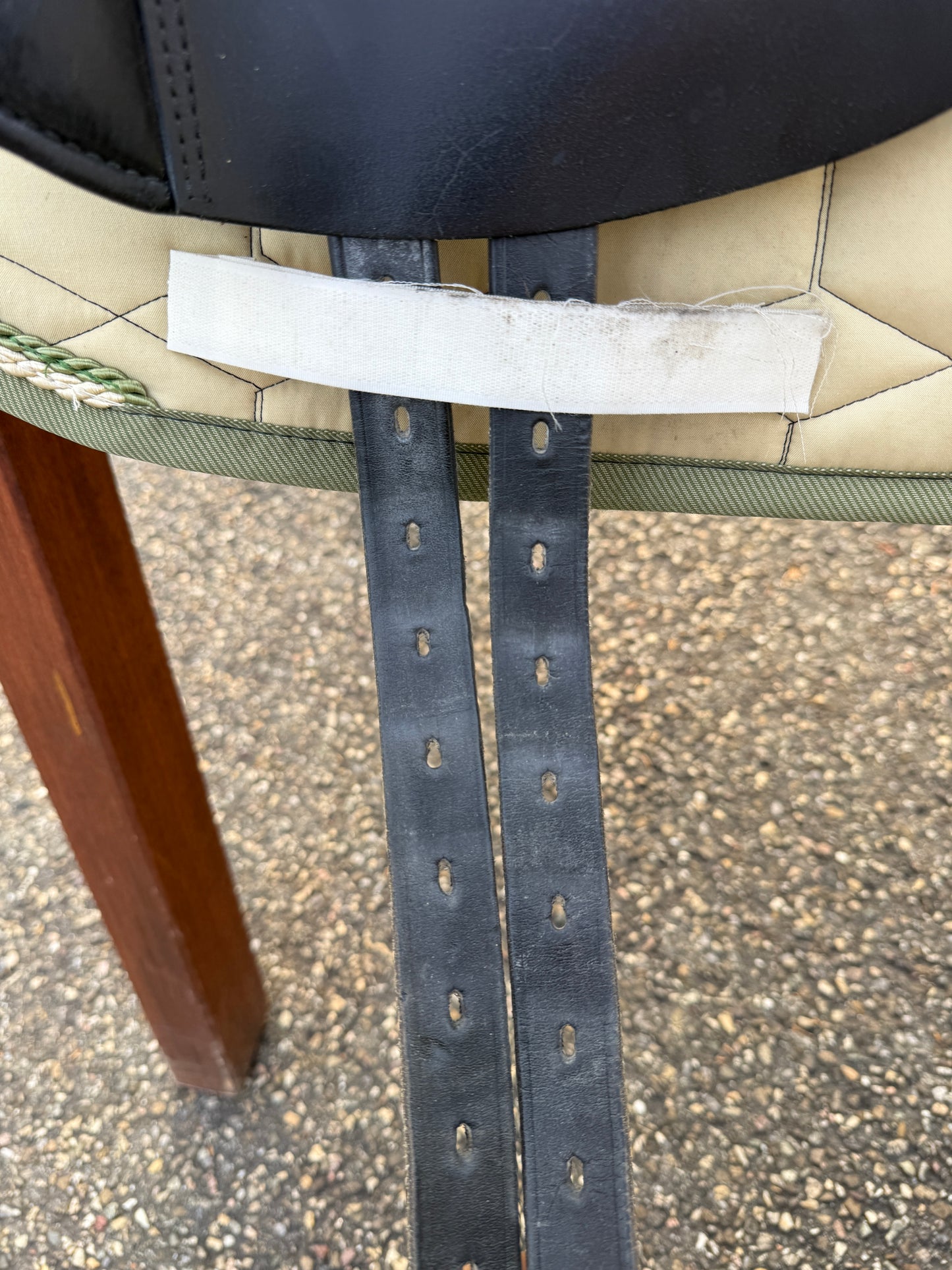 #K169 Niedersüß Bynamic Dressursattel 18 Zoll wechselbares Kopfeisen