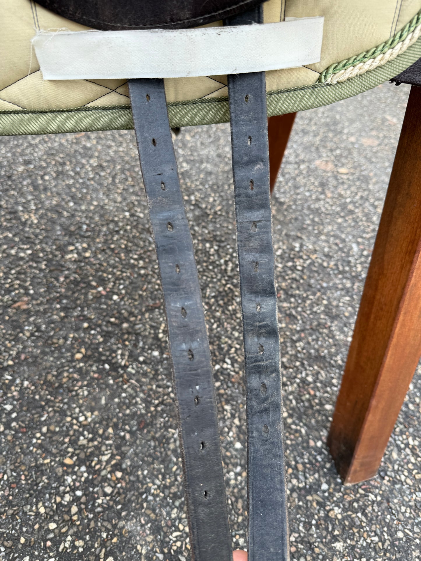 #249 Fichtbauer Paura KCR Dressursattel Monoblatt 17 Zoll Kammerweite C