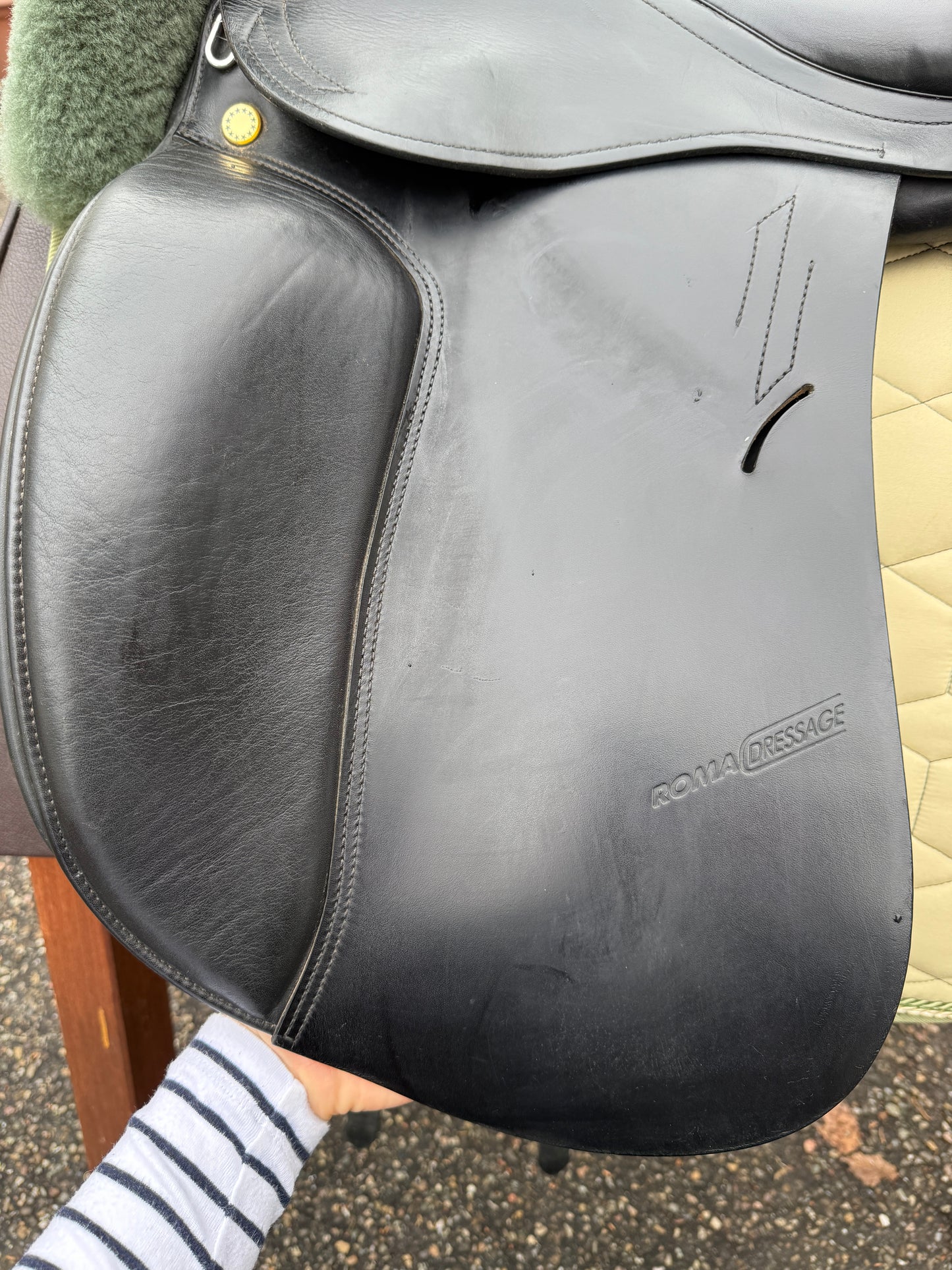 #235 Prestige Roma Dressursattel 18 Zoll 33 aus 2018