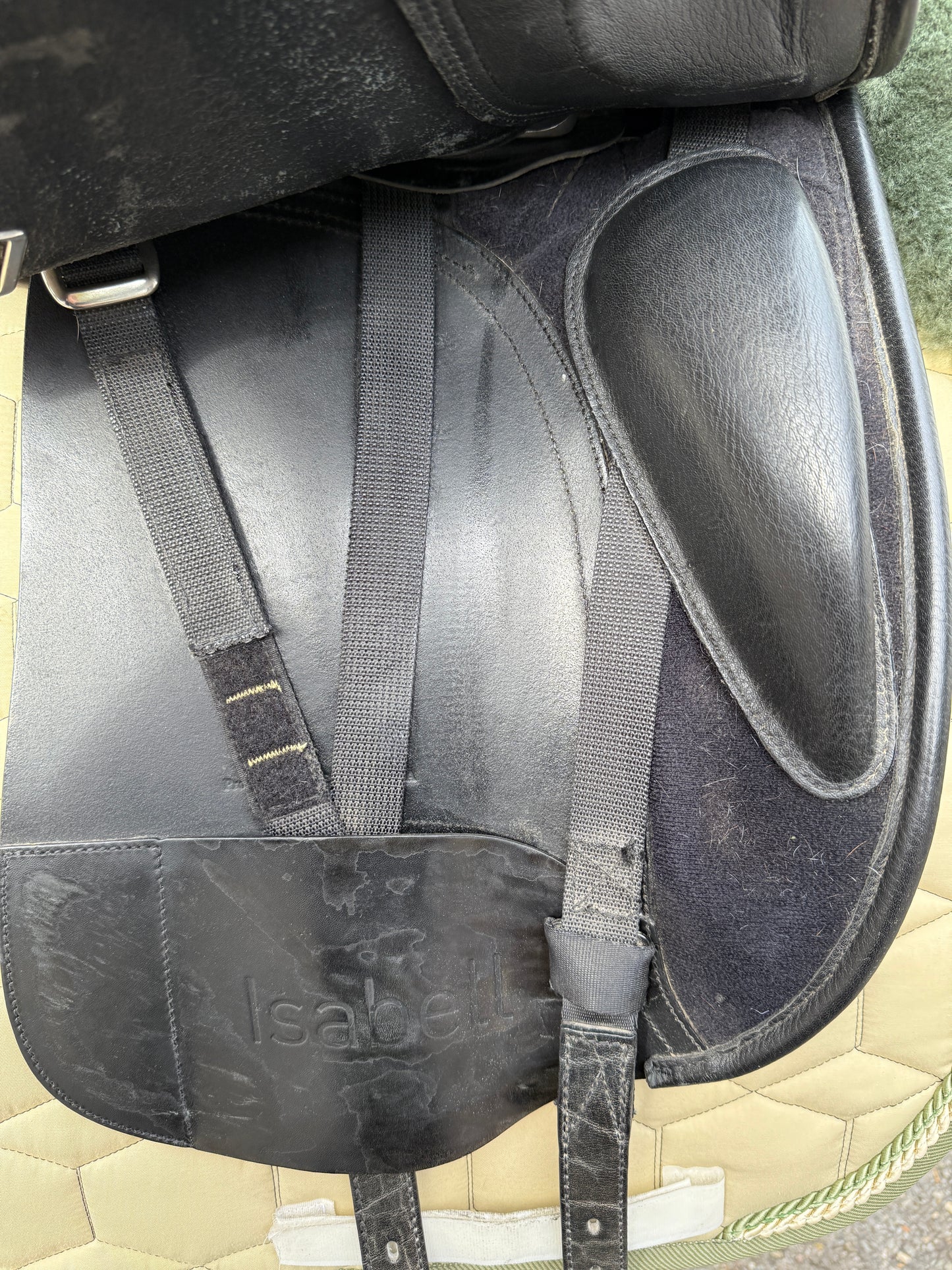 #K177 Bates Isabell Dressursattel 16,5 Zoll