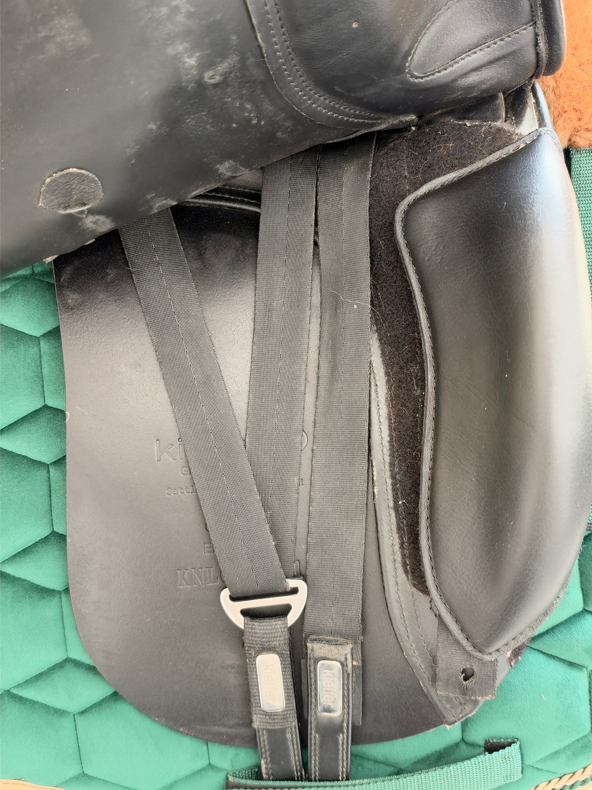 Kieffer Göteborg Dressursattel 18 Zoll für breite & gerade Pferde