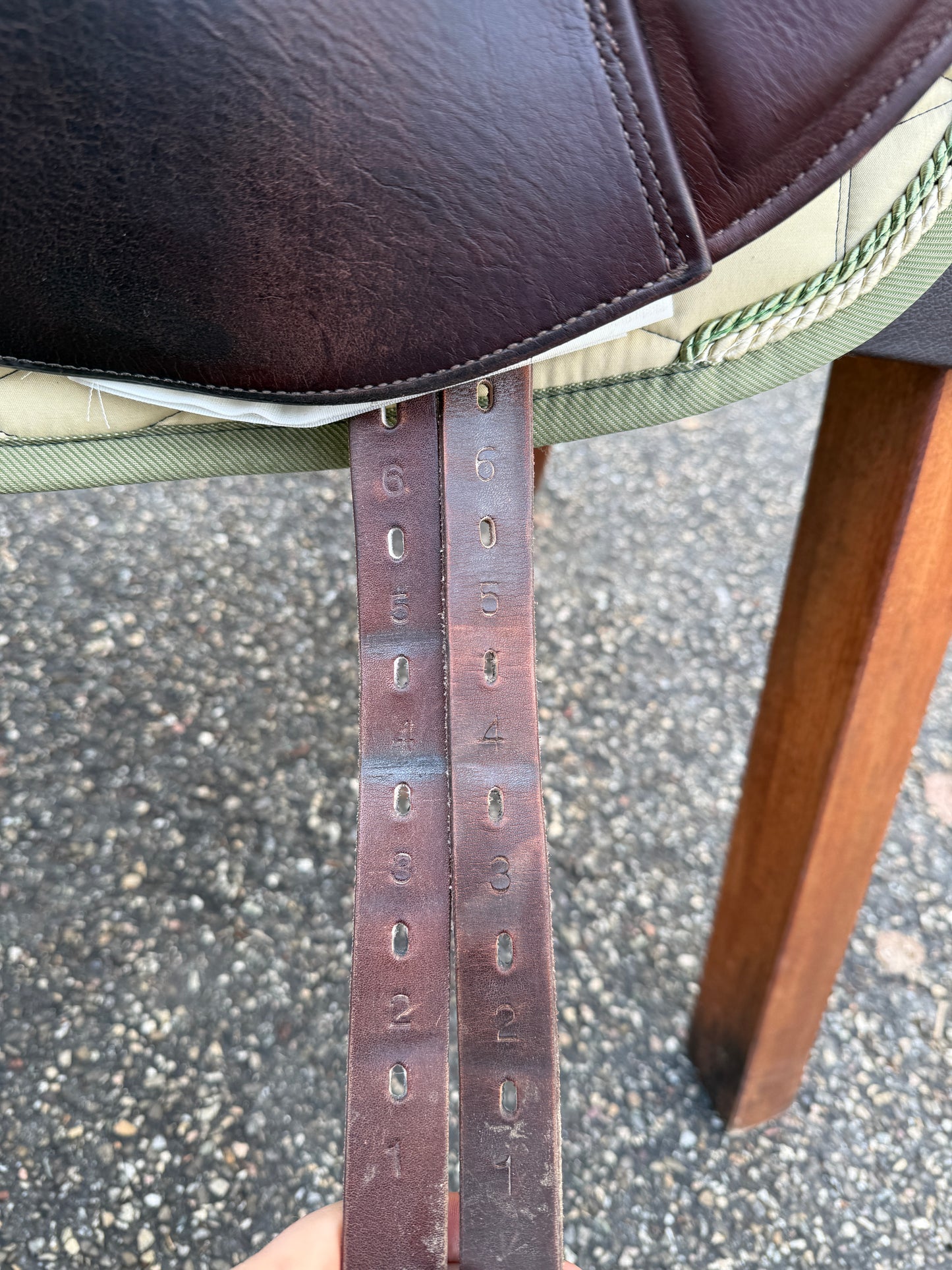 #251 Prestige Philosophy Dressursattel 18 Zoll 33 A L braun aus 2021