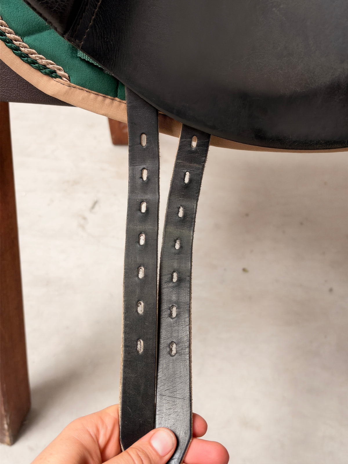Passier ABS Dressursattel 18 Zoll schwarz Lifterkissen