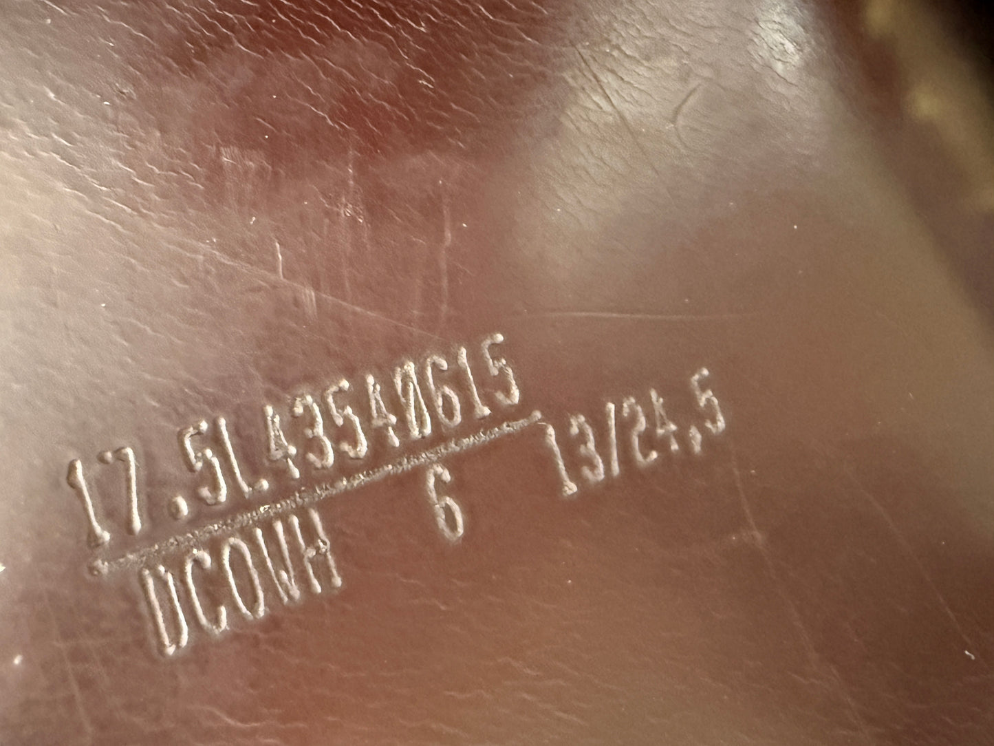 Cobra Dressursattel 17,5 Zoll dunkelbraun doubliert