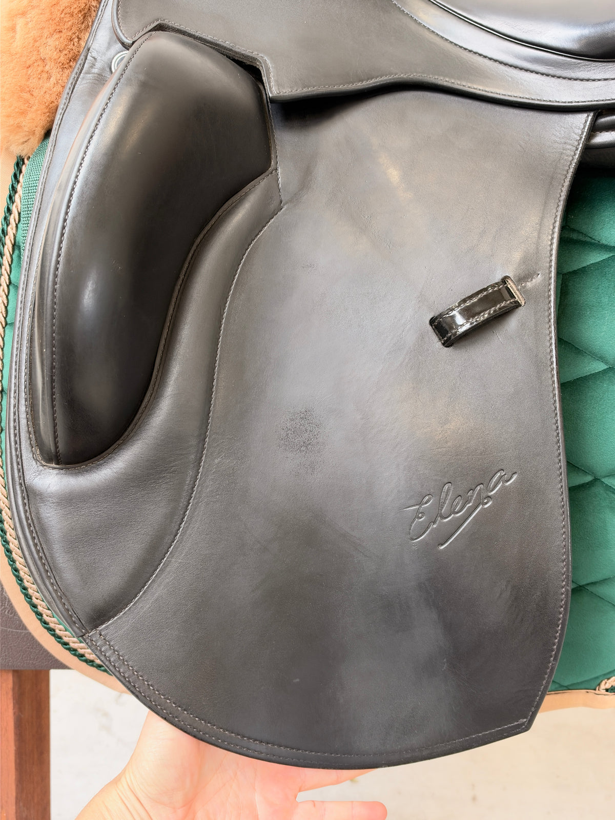 Erreplus Elena Dressursattel 17 Zoll doubliert