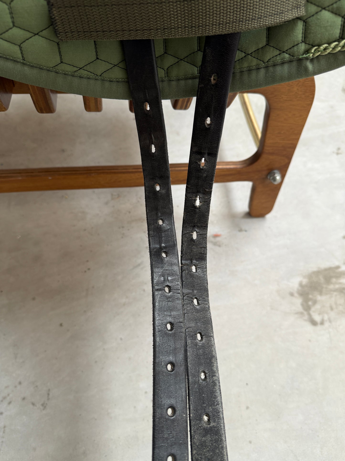 Frank Baines Omni Dressursattel 17 Zoll MW hoher Widerrist