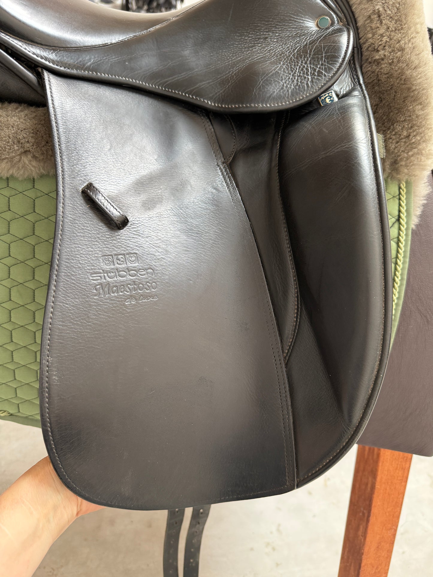 Stübben Maestoso de Luxe Dressursattel 17,5 Zoll XW