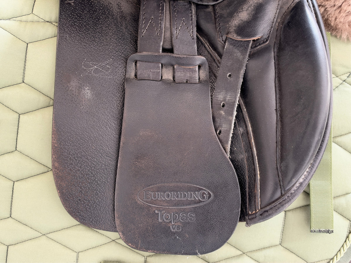 Euroriding Topas VS Vielseitigkeitssattel Pony 16 Zoll