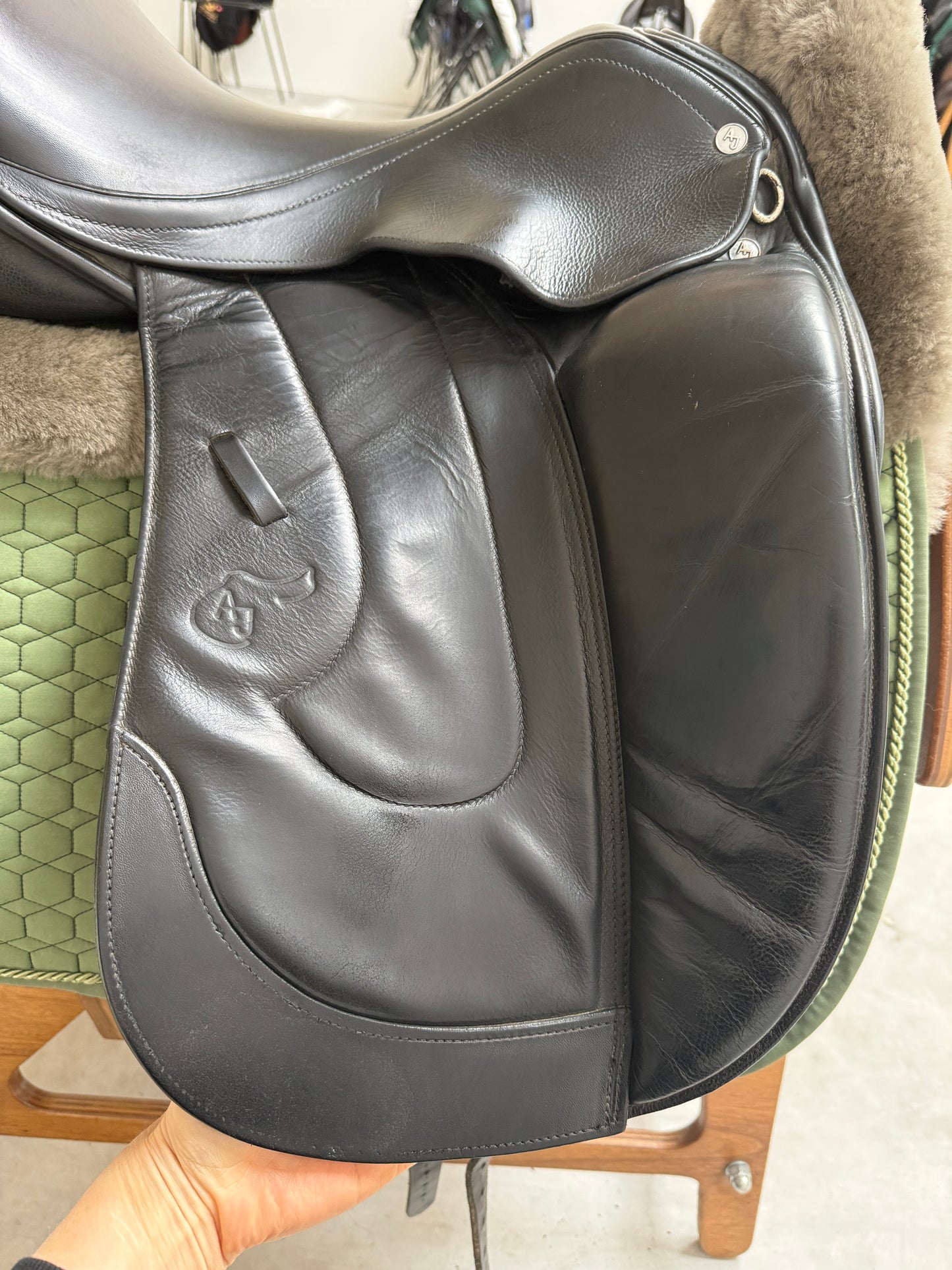 Sankey Just Dressursattel 18 Zoll MW schwarz