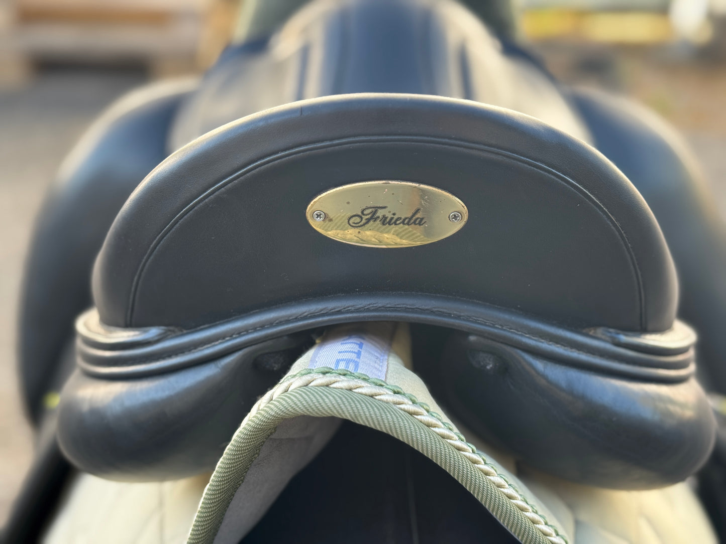 #101 Amerigo Pasubio Dressursattel 17,5 Zoll aus 2020
