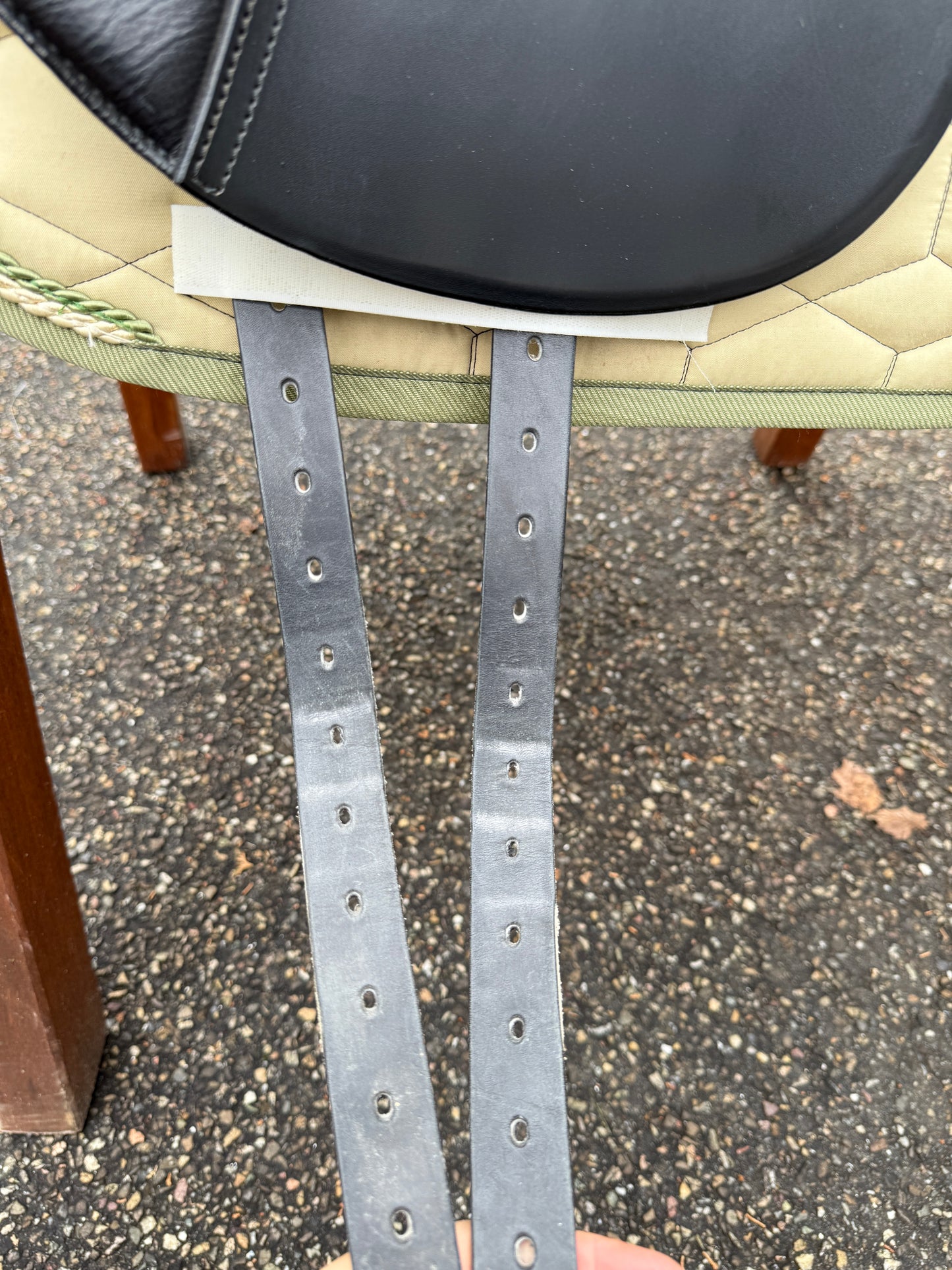 #229 Röösli Classic Pilatus Dressursattel 17,5 Zoll schwarz aus 2023