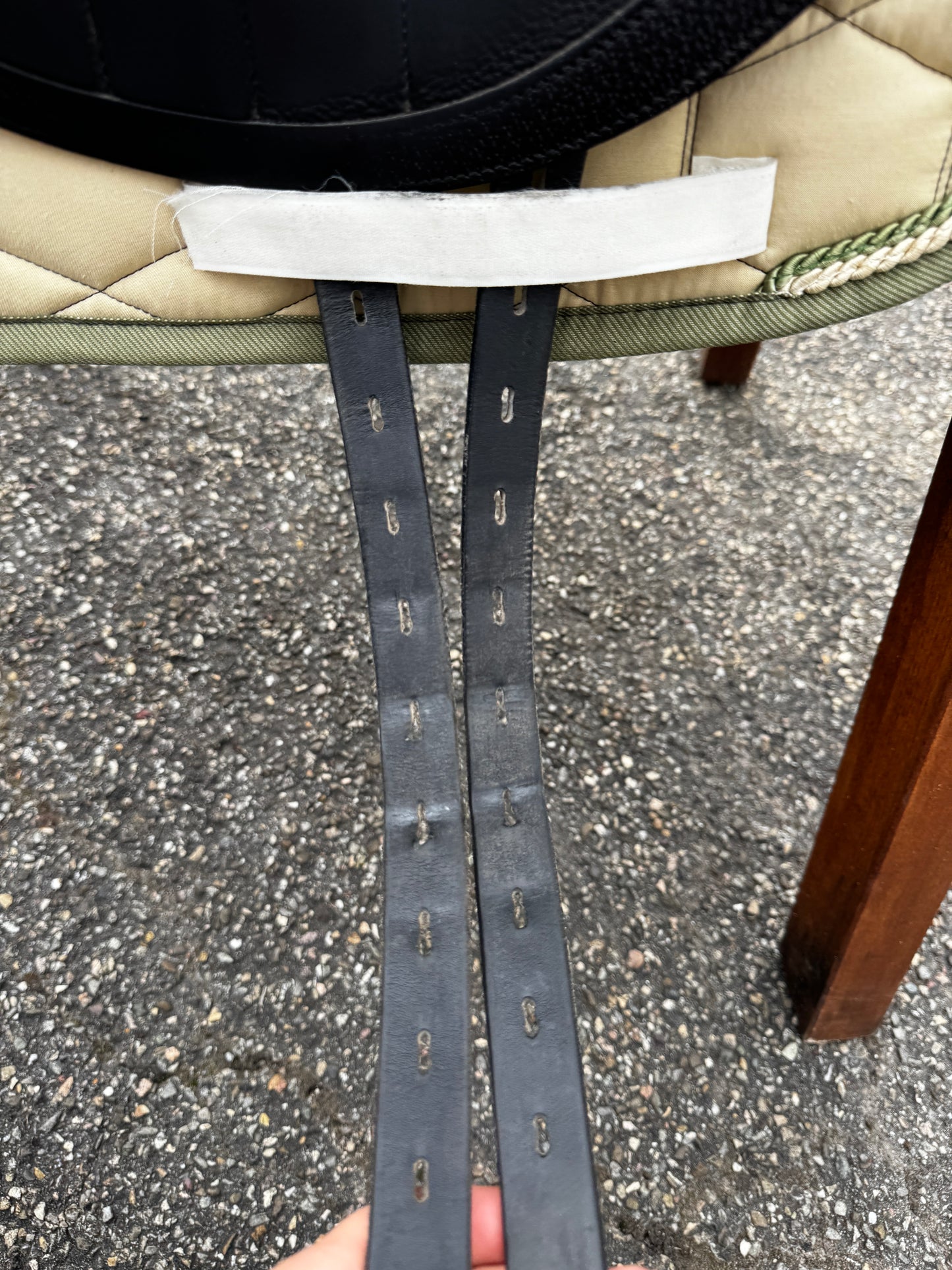 #149 Selleria Equipe Viktoria Carbon Dressursattel 17,5 Zoll