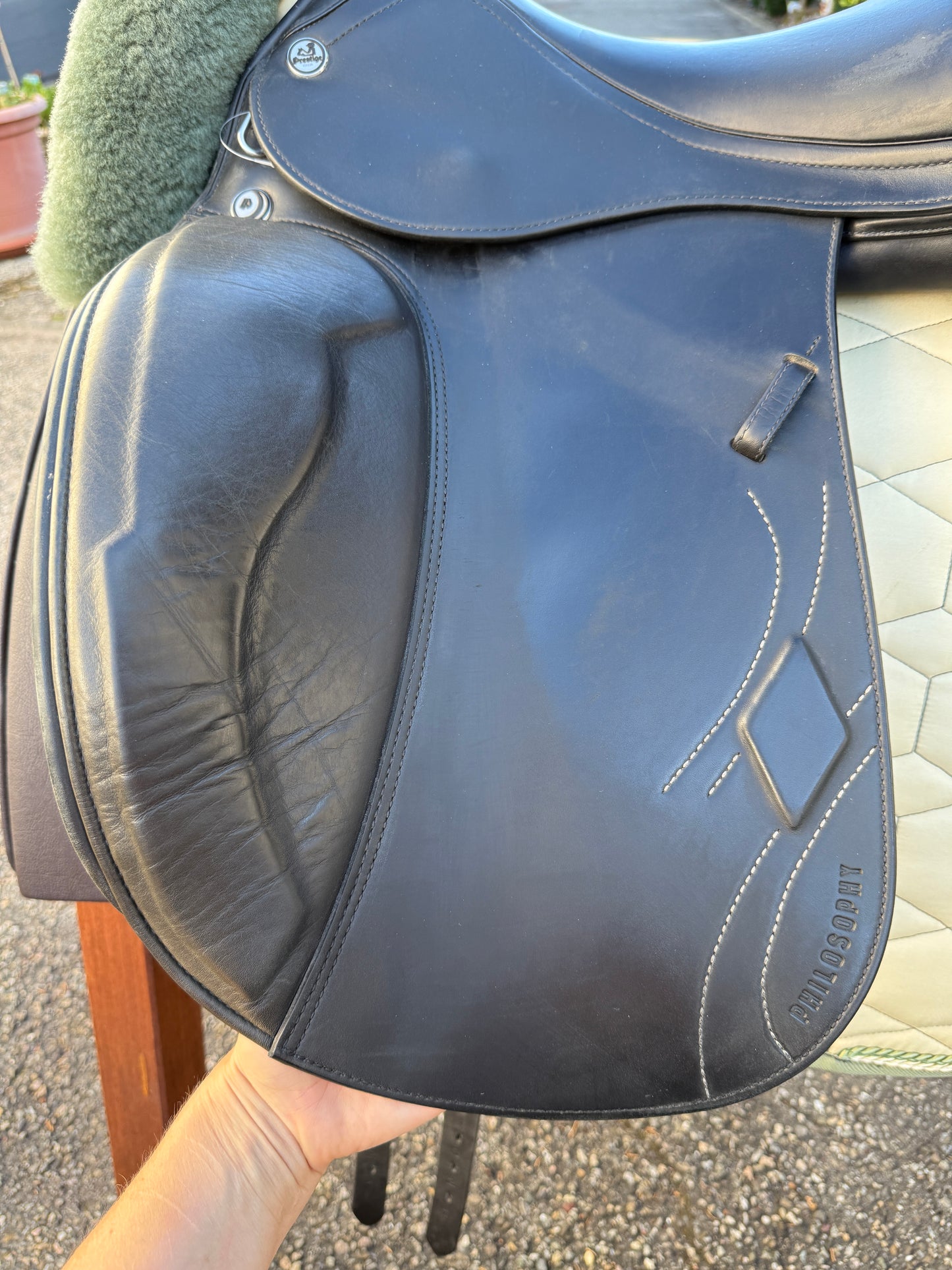 #K172 Prestige Philosophy Dressursattel 18 Zoll 33