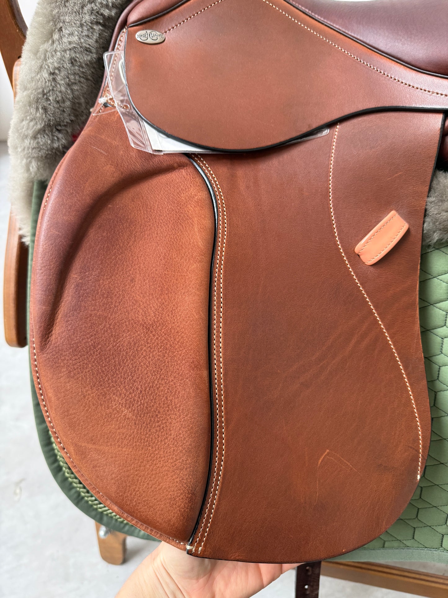 Jorge Canaves Junior Dressur Dressursattel Ponysattel NEU