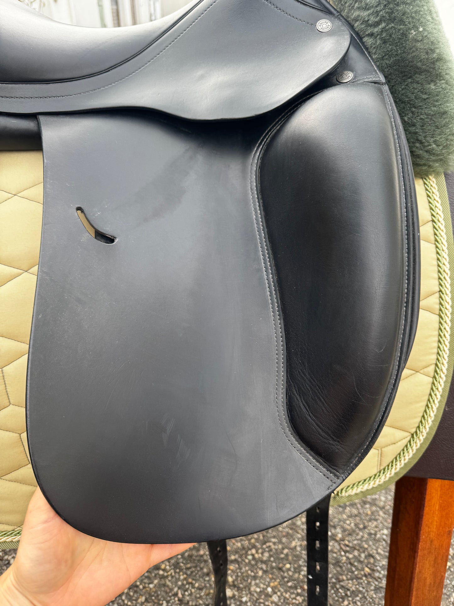 #115 Selleria Equipe Emporio Dressursattel 17,5 Zoll - fast NEU