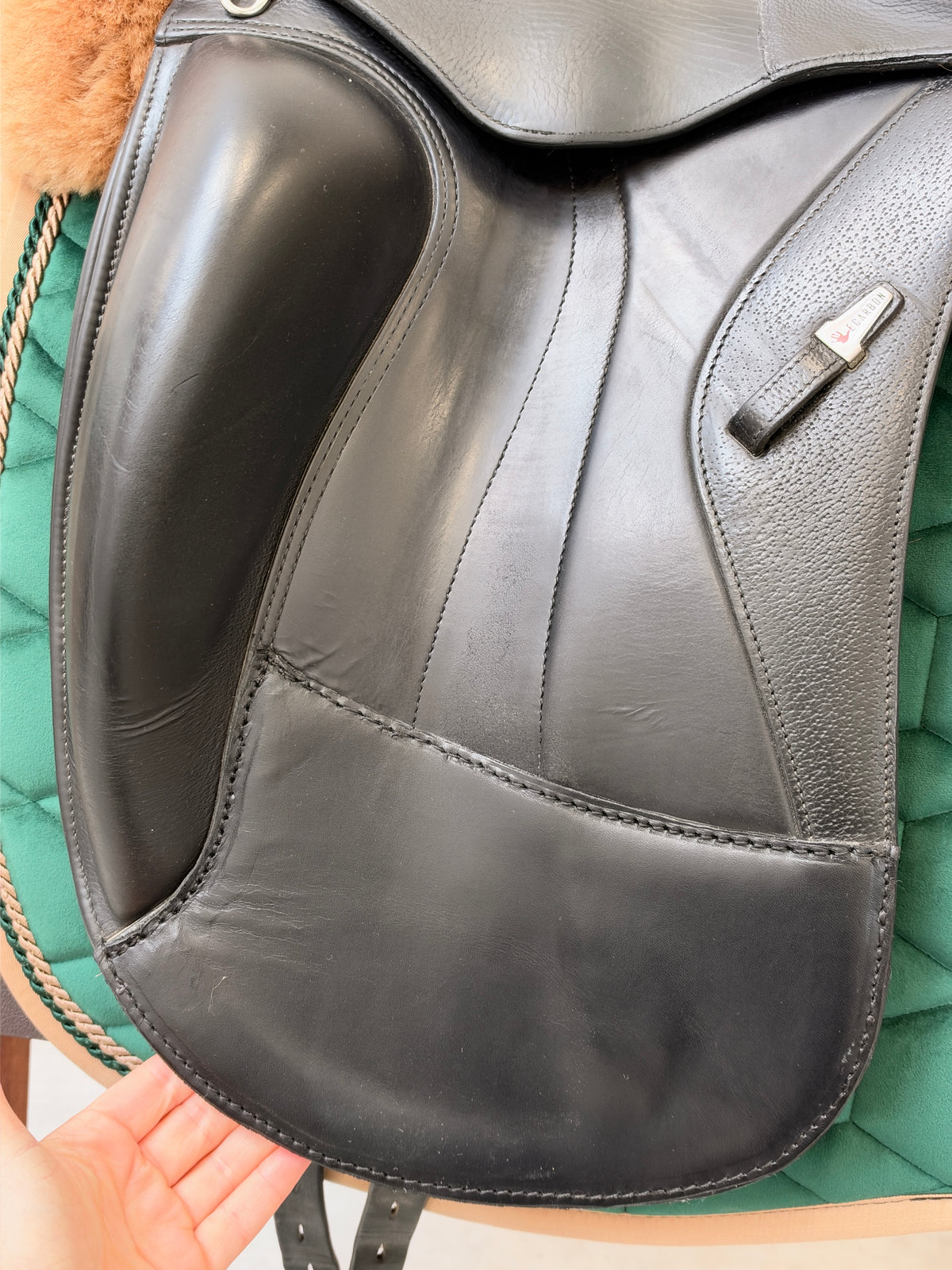 Selleria Equipe Glamour Carbon Dressursattel 17 Zoll
