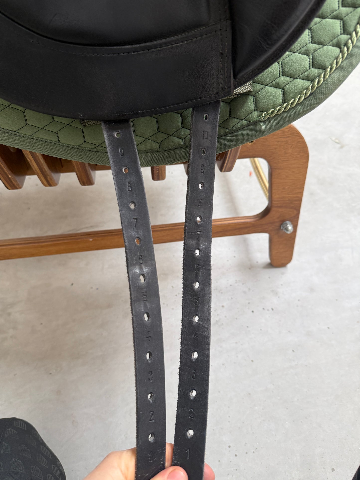 Sankey Just Dressursattel 18 Zoll MW schwarz