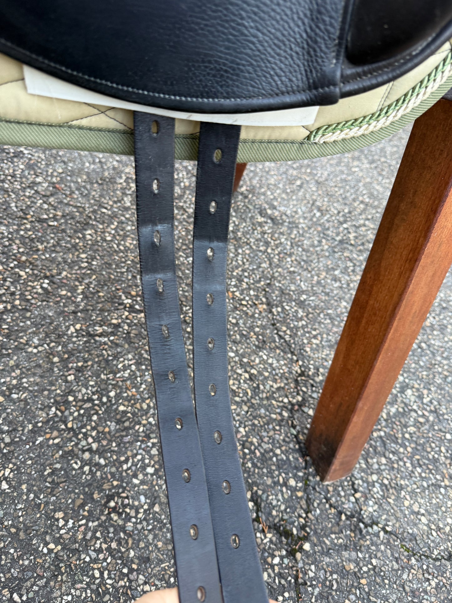 #224 County Perfection Dressursattel 17 Zoll MW