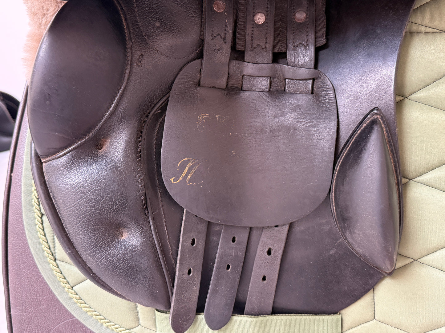 Kieffer Koof FL Springsattel 17,5 17 Zoll