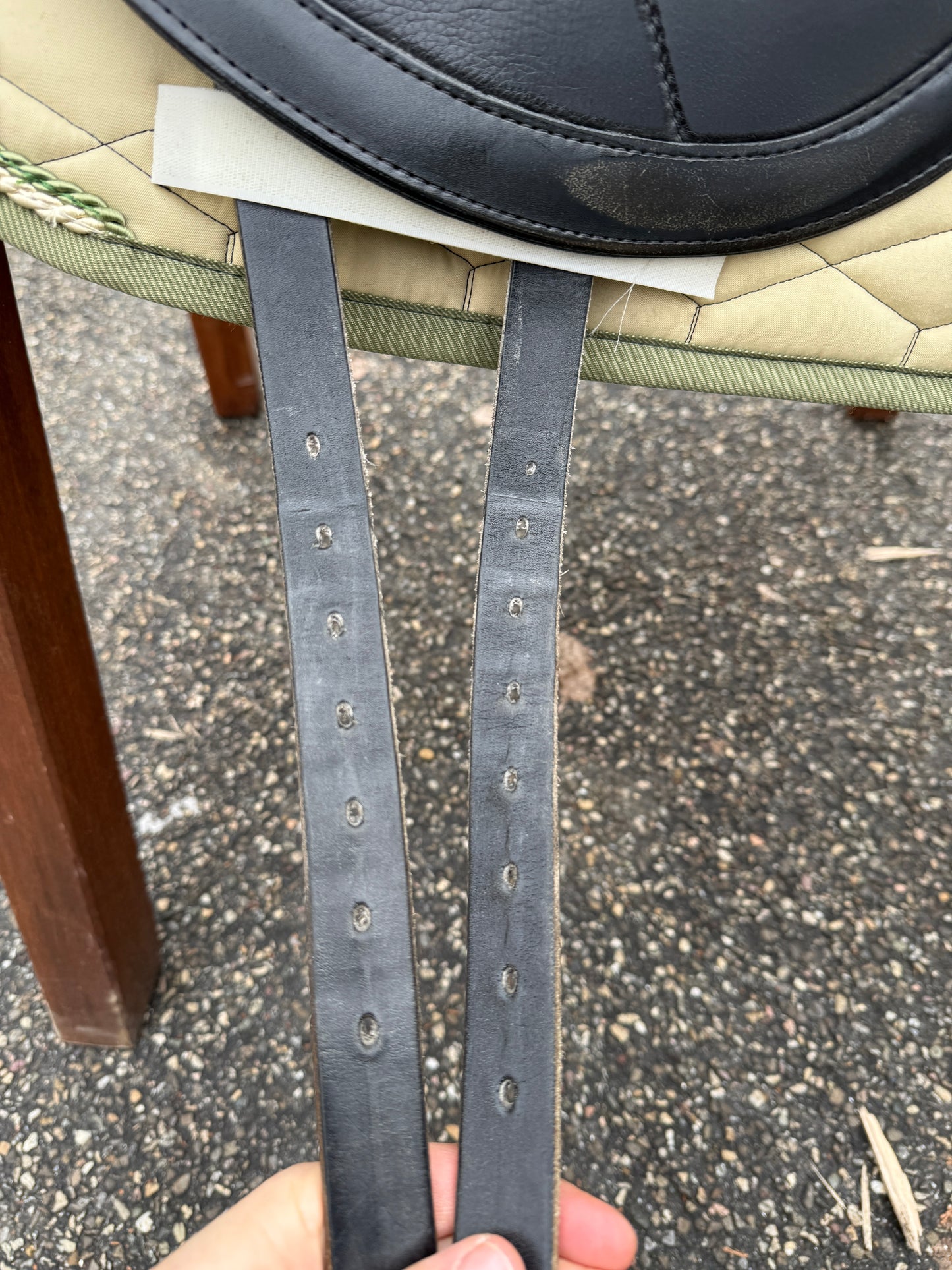 #256 Passier Grand Prix Special Dressursattel 17,5 Zoll Monoblatt