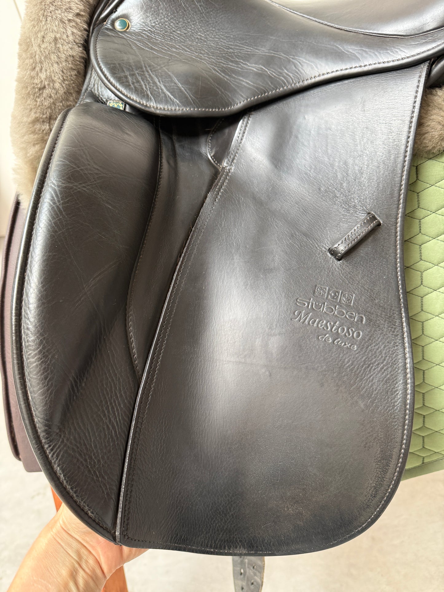 Stübben Maestoso de Luxe Dressursattel 17,5 Zoll XW
