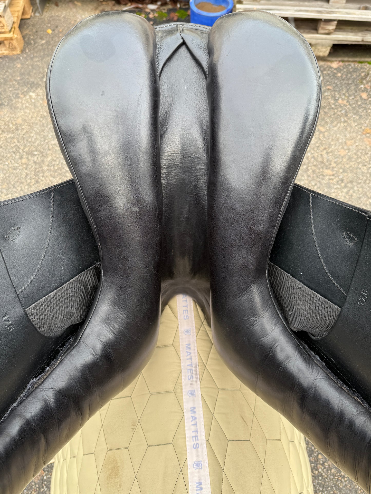 #256 Passier Grand Prix Special Dressursattel 17,5 Zoll Monoblatt