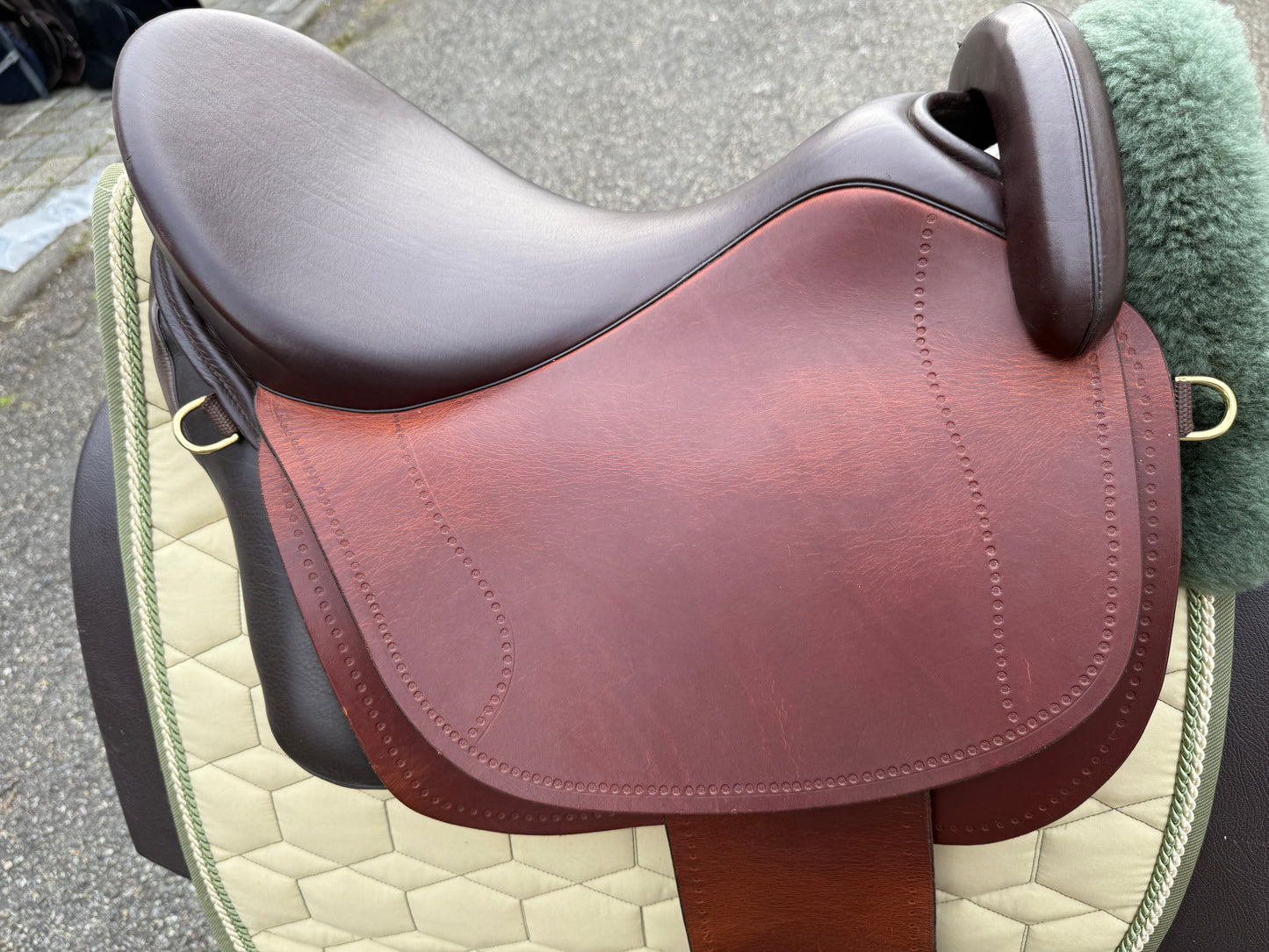 #166 Sommer Eldorado Wanderreitsattel Working Equitation Western 17,5 Zoll