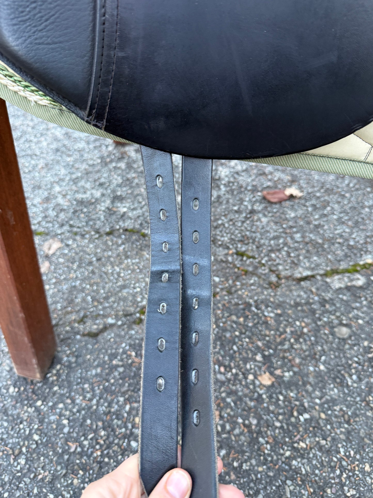 #K178 Passier GG Extra Dressursattel 17,5 Zoll aus 2024 hoher Keil