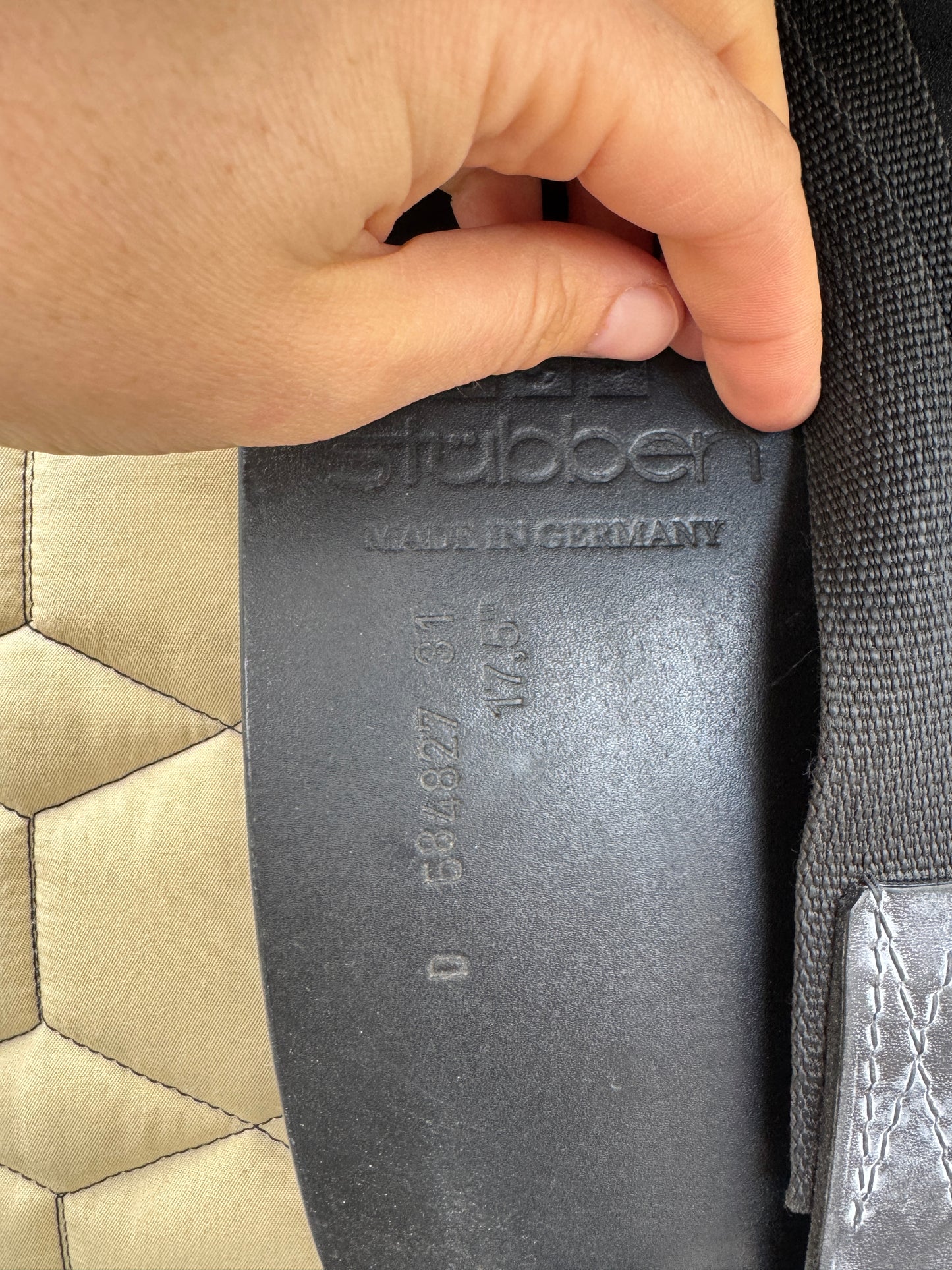 #99 Stübben Virginia Dressursattel 17,5 Zoll 31