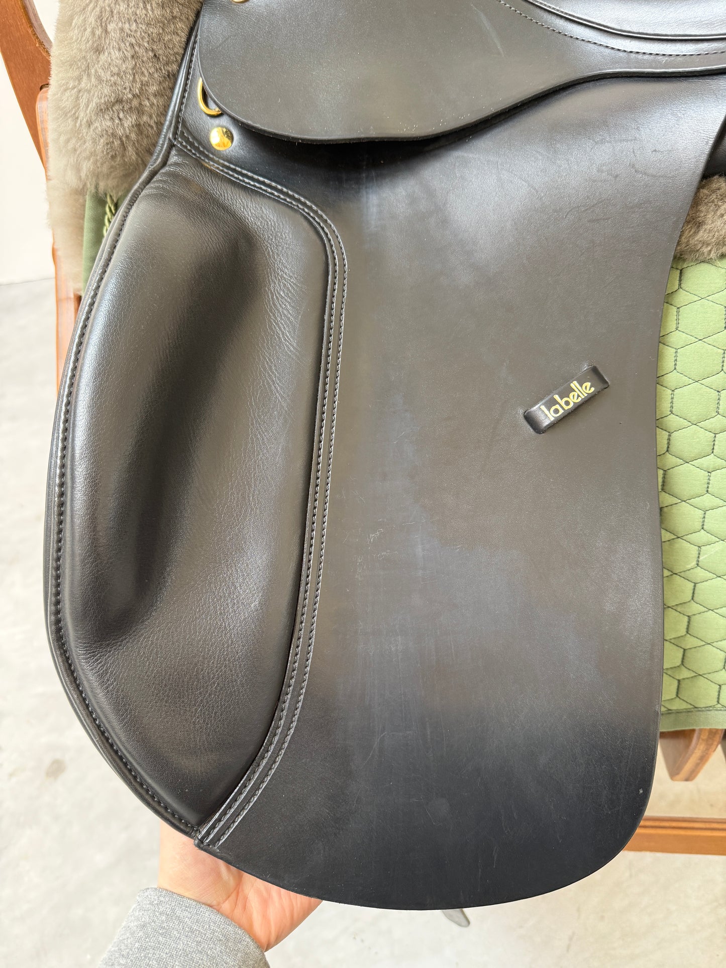 Labelle Dressursattel schwarz 18,5 Zoll aus 2020 wie NEU