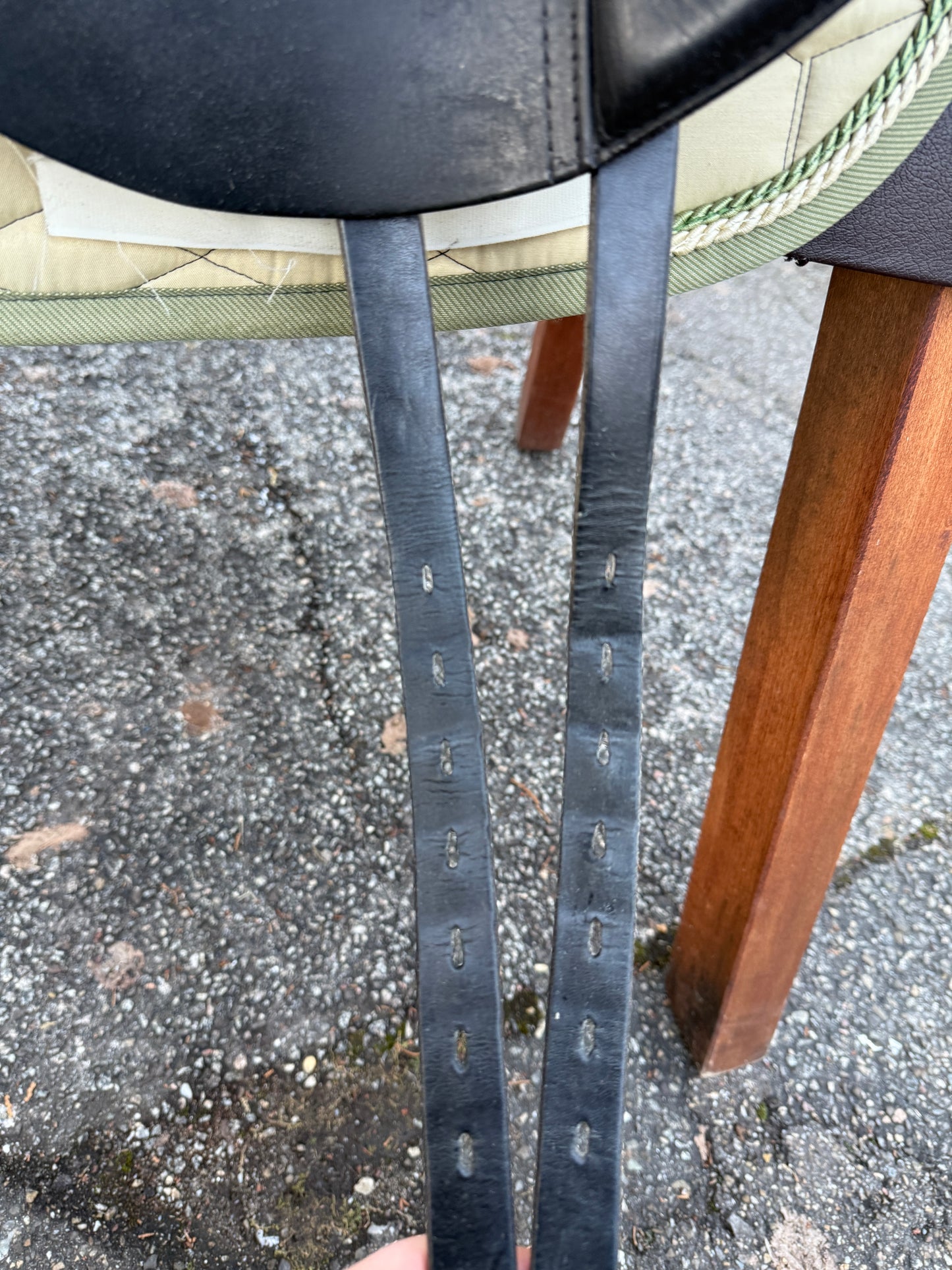 #266 Ferdi Weischenberg Dressursattel Maßsattel von Passier 17,5 Zoll aus 2019