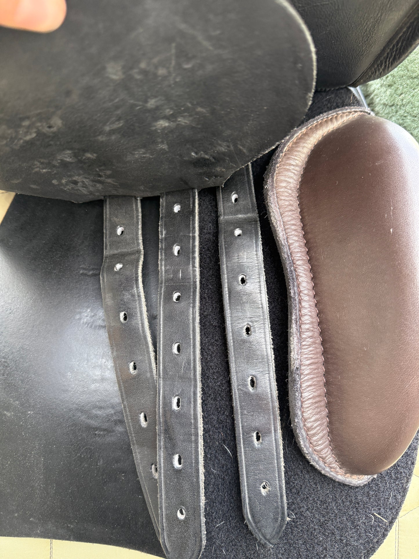 #255 Sommer Opus Vielseitigkeitssattel VSD 18 Zoll schwarz H7