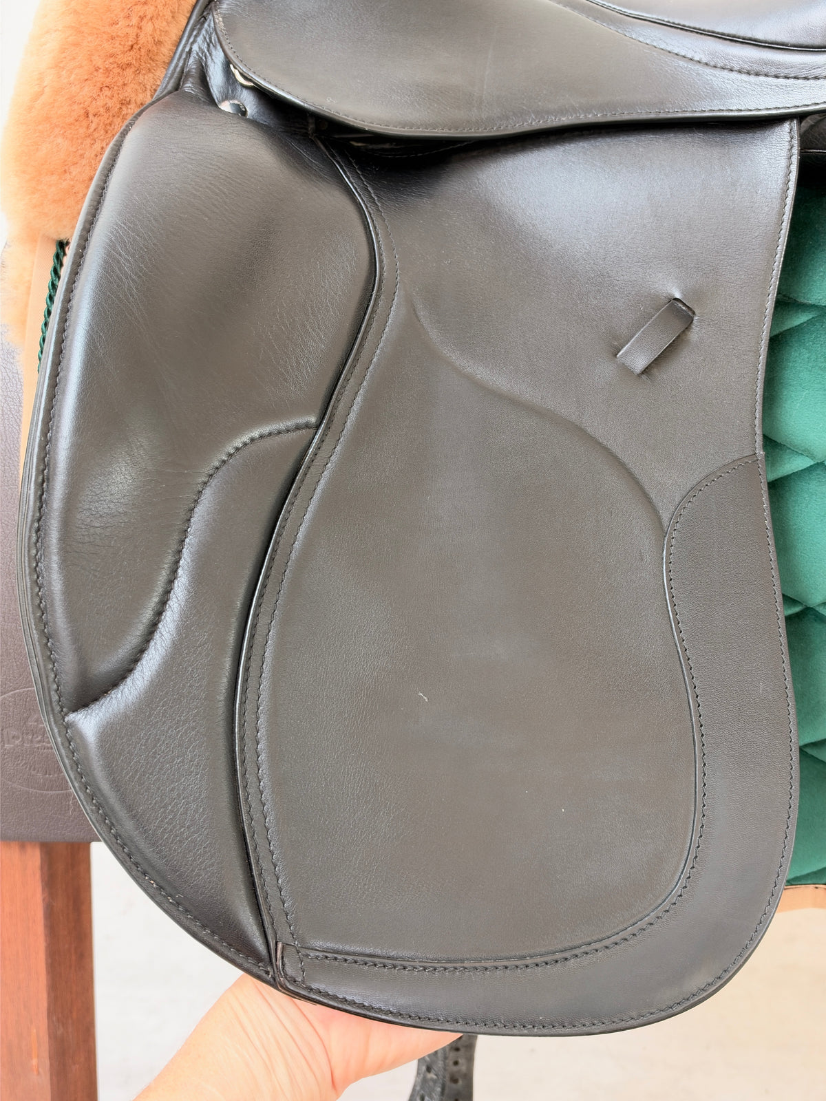 Kieffer Göteborg Dressursattel 18 Zoll für breite & gerade Pferde