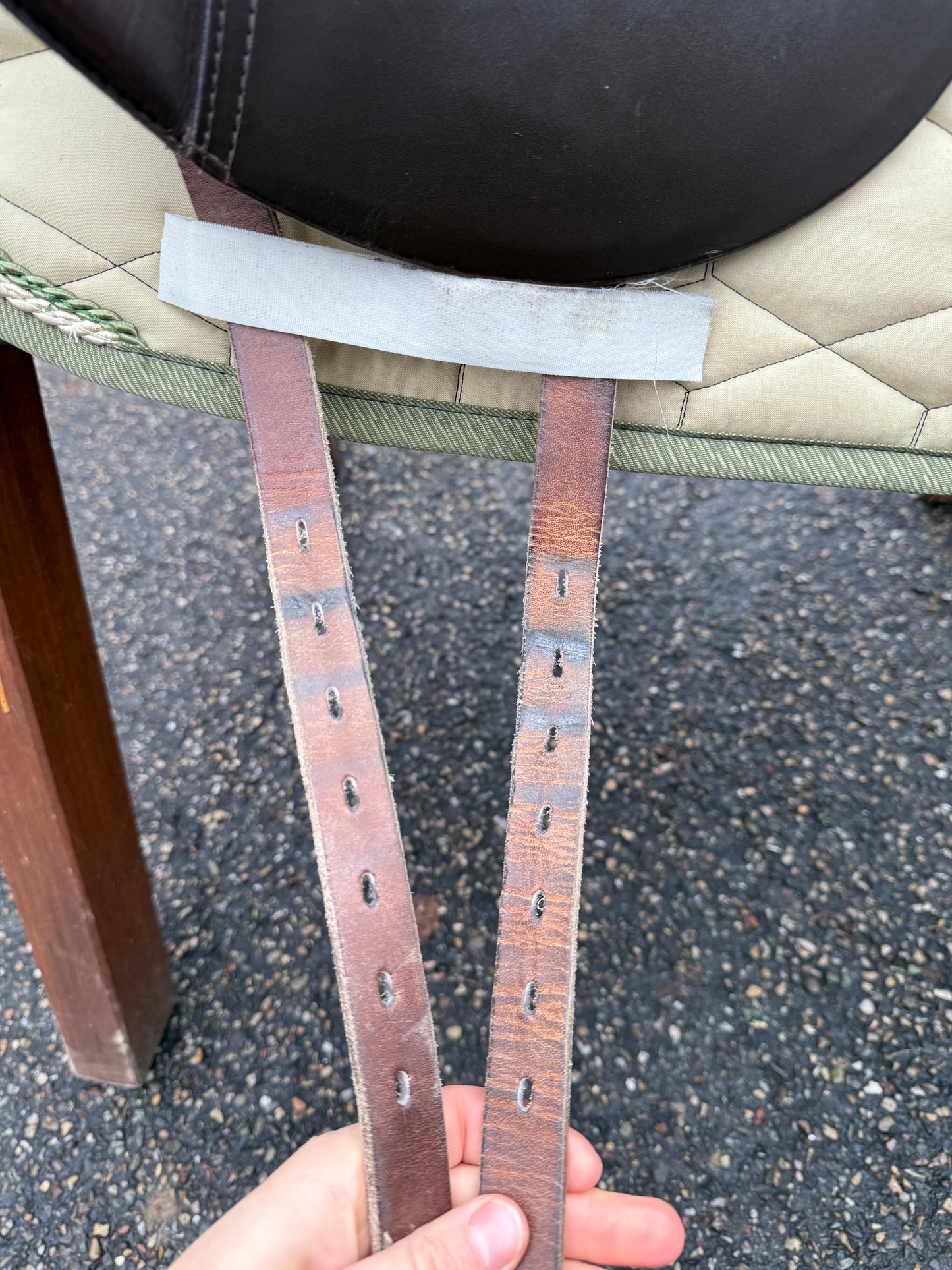 #242 Passier Sirius Dressursattel Schulterfreiheit 17 Zoll braun