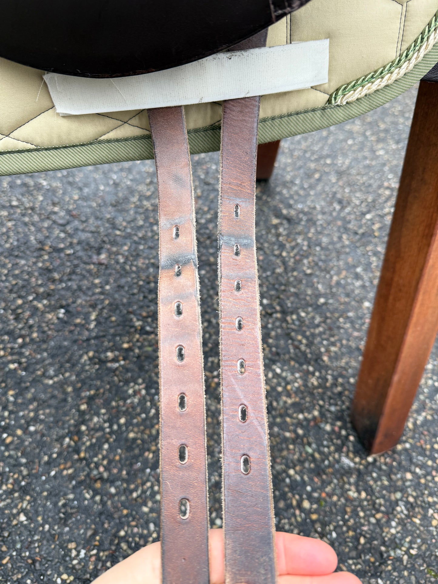 #242 Passier Sirius Dressursattel Schulterfreiheit 17 Zoll braun