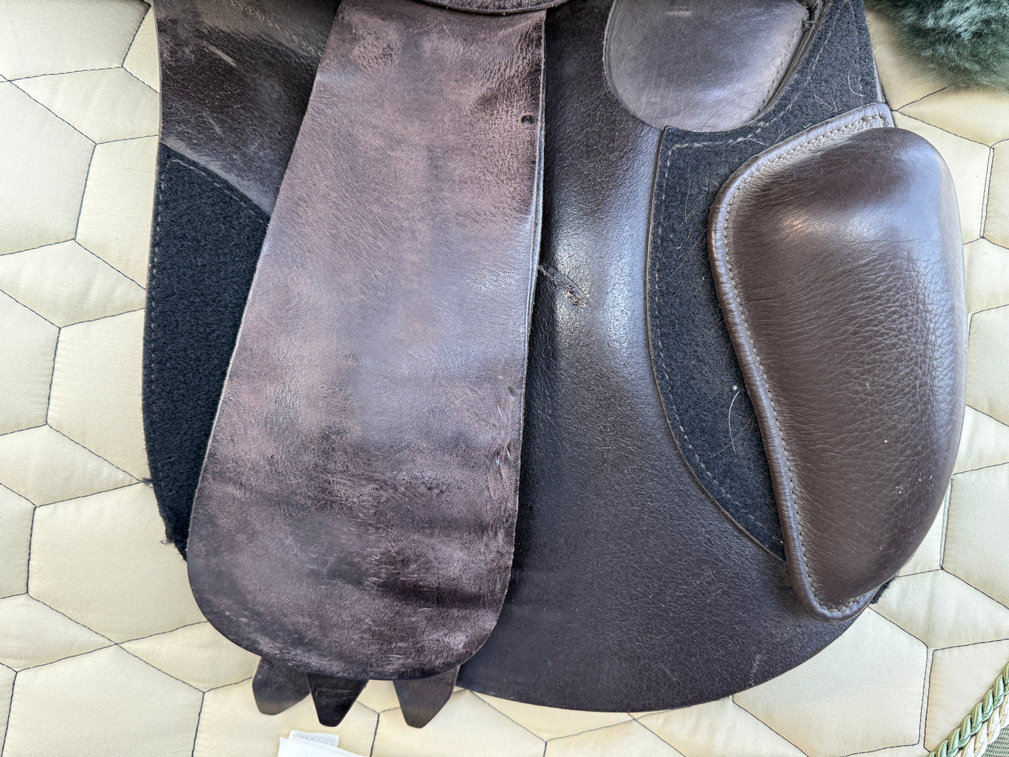 #261 Schleese Remonte VS-Sattel 17,5 Zoll braun