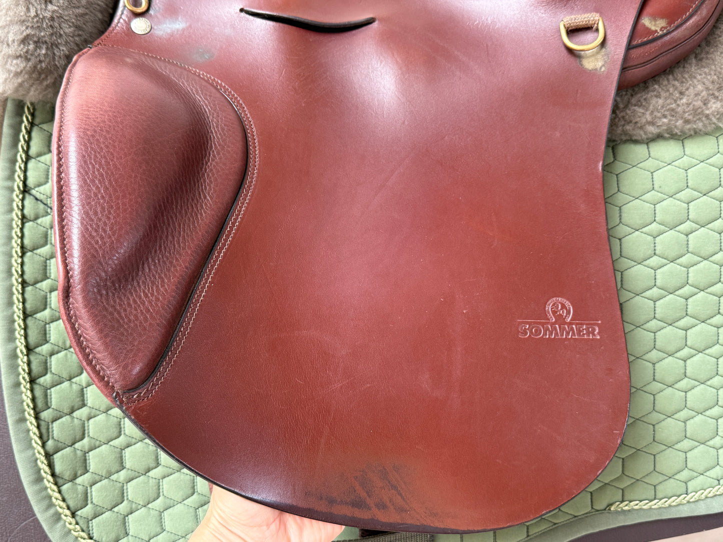 Sommer Marakesh Freizeit & Dressursattel 17 Zoll braun